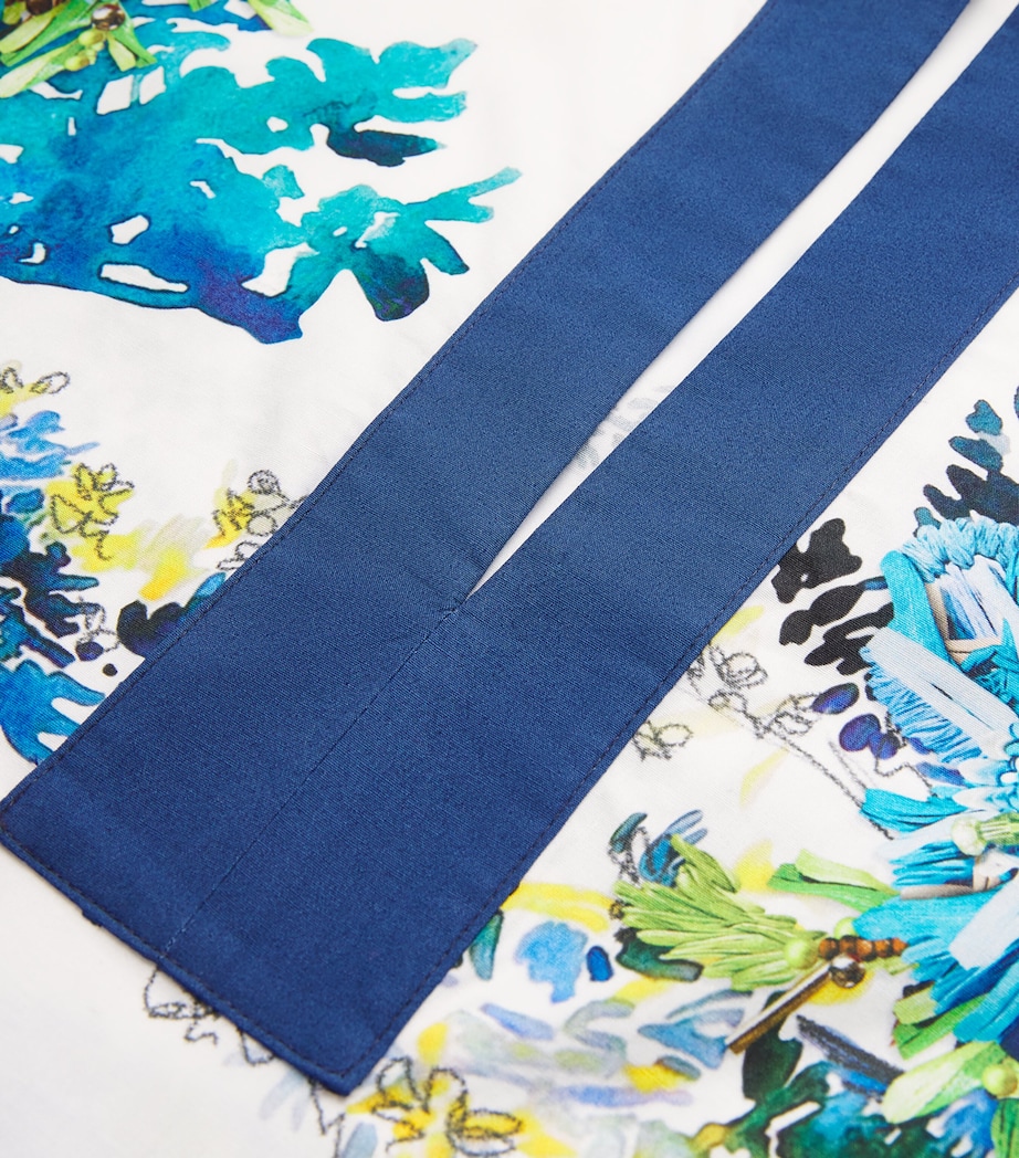 Printed Elsa Mini Kaftan AVIEMORE WATER Image 2