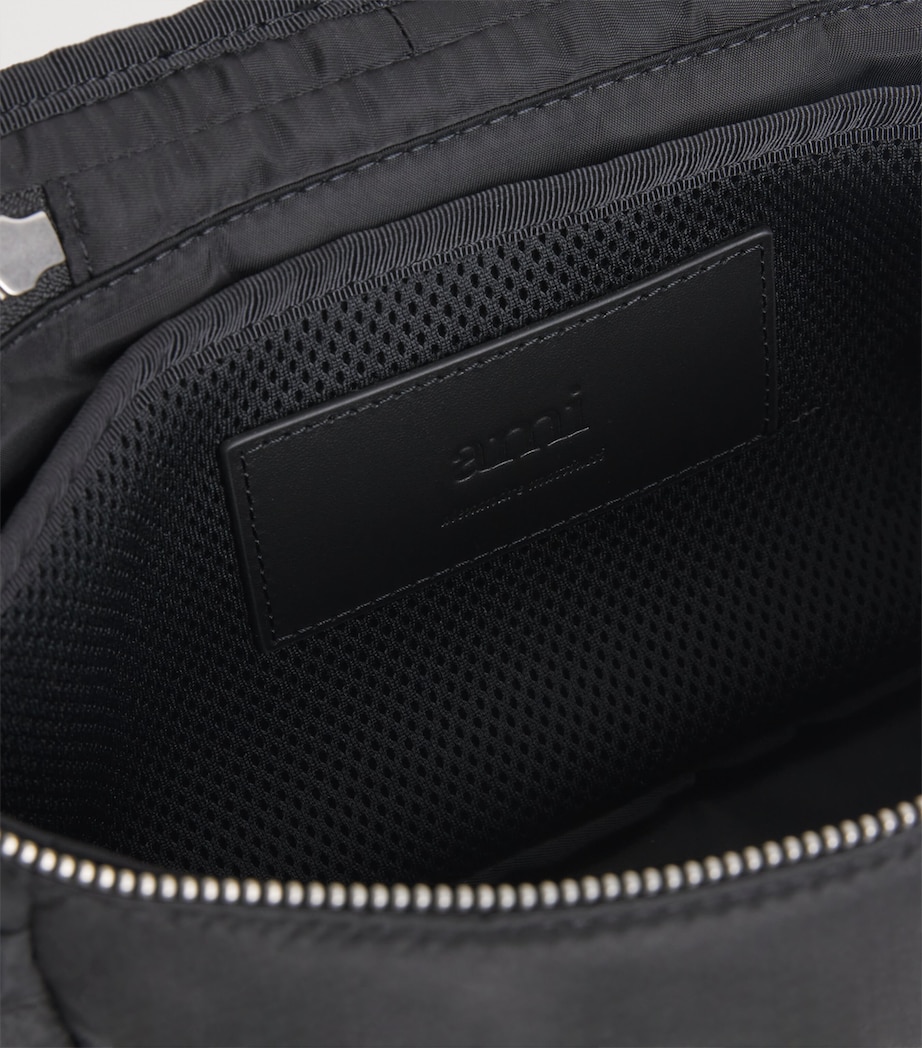 AMI Paris Ami de Coeur Messenger Bag Noir Image 4