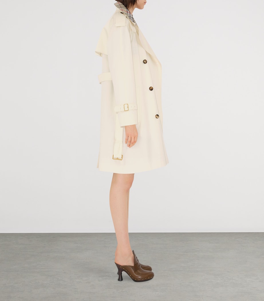 Mid-Length Castleford Trench Coat COTTON Image 6
