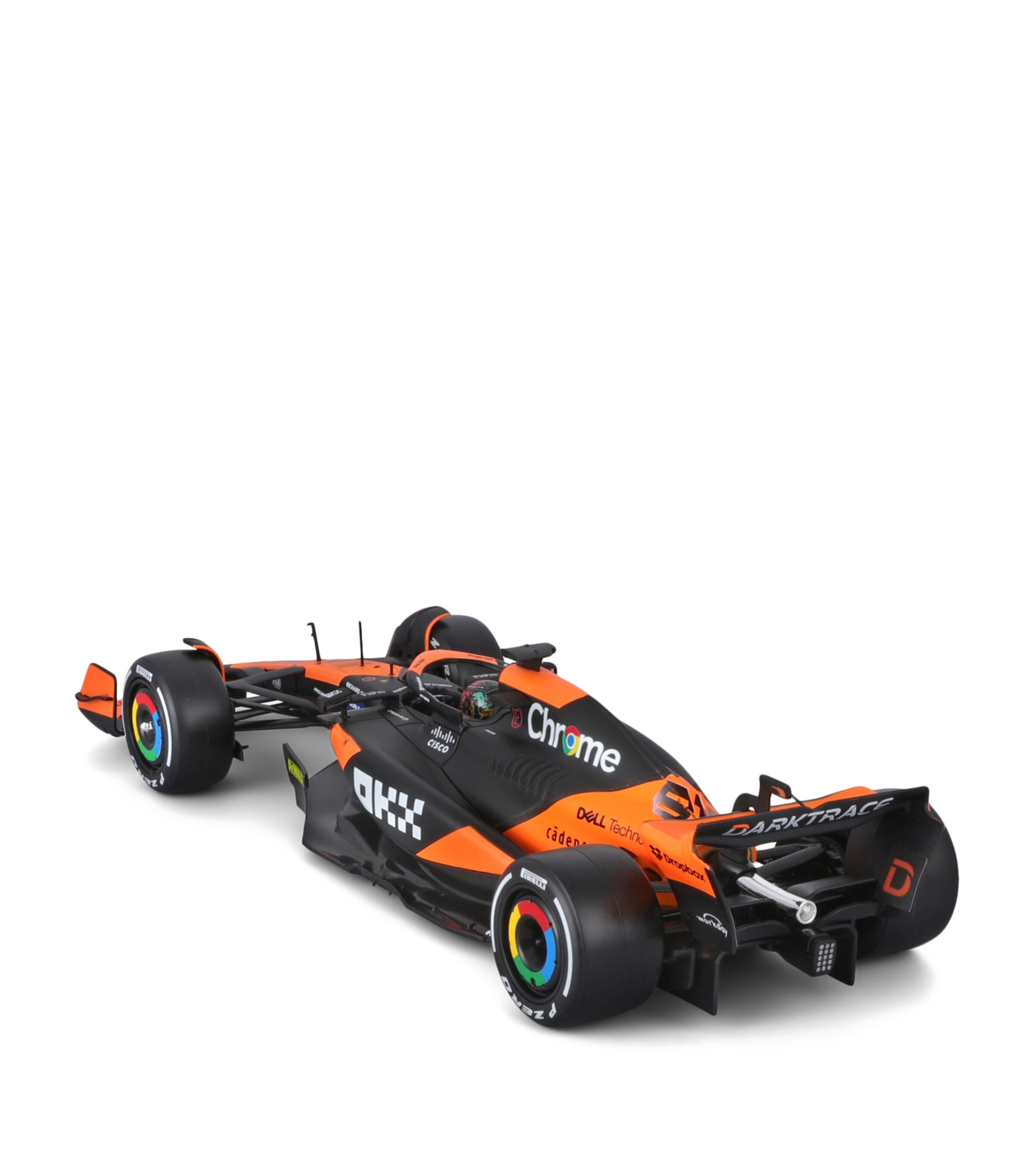 Bburago McLaren F1 MCL38 Oscar Piastri 2024 1:24 Model Image 5