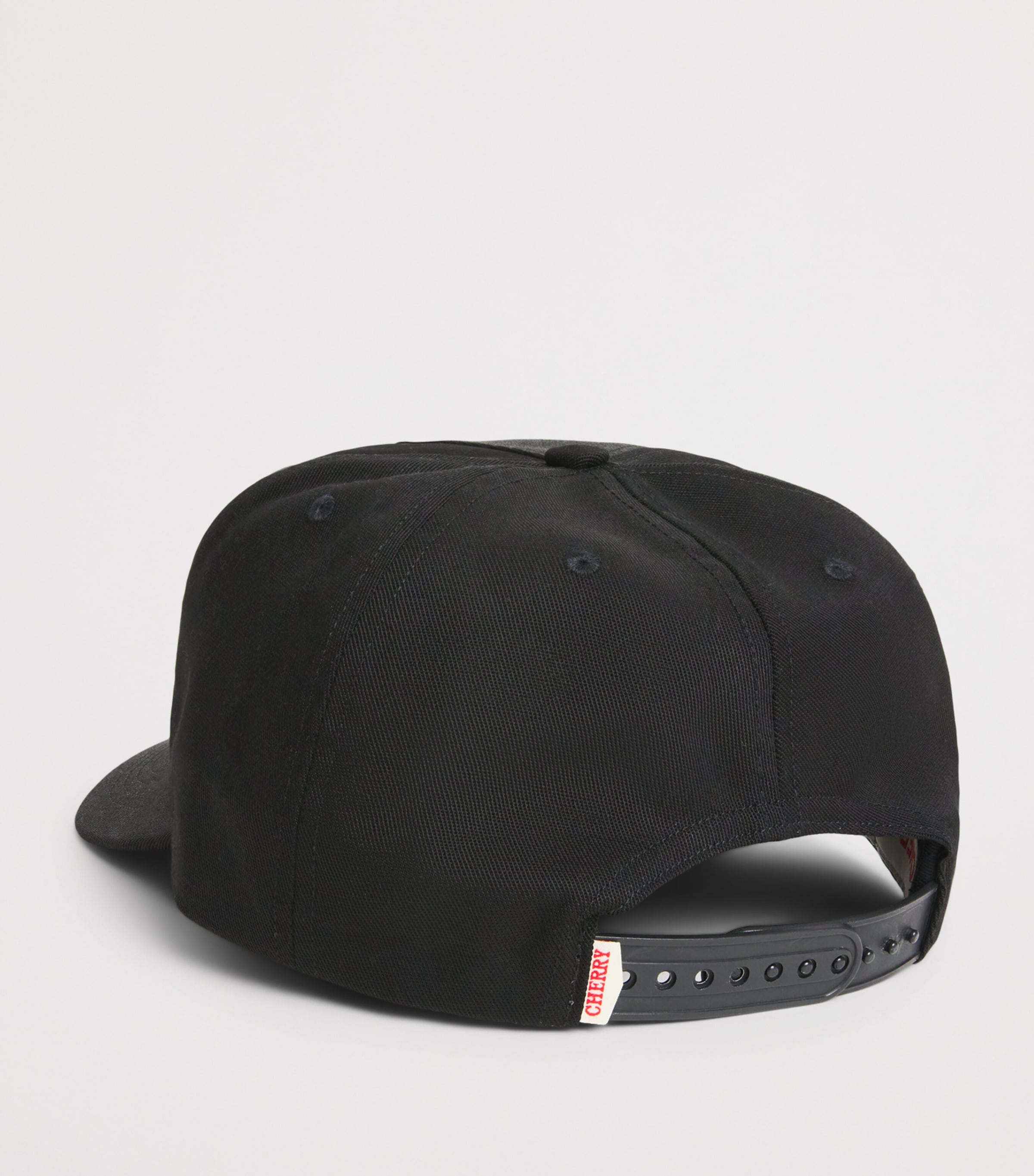 Cherry Los Angeles キャップ Cherry Los Angeles Black Embroidered Logo Cap | Harrods UK