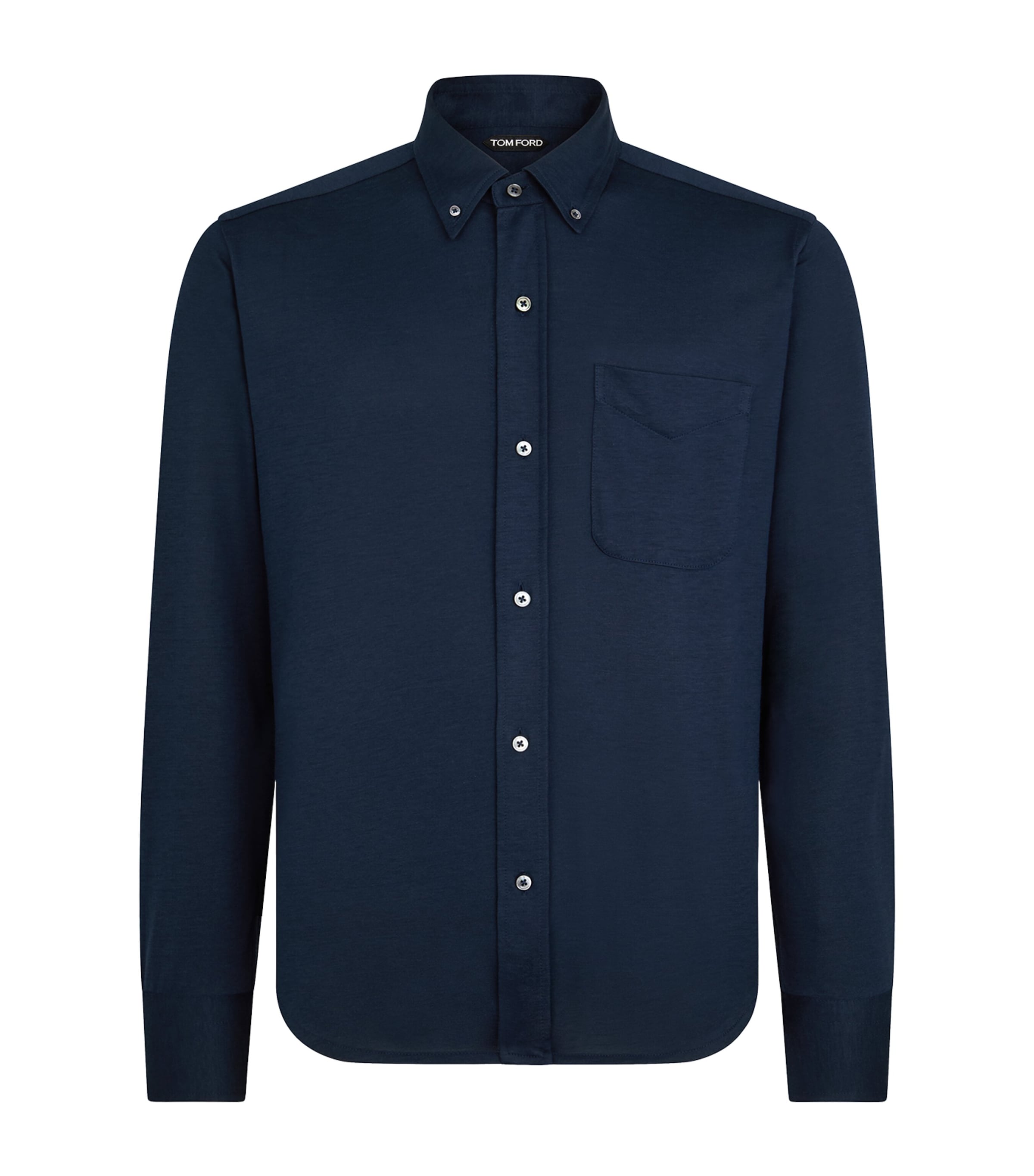 TOM FORD Silk-Cotton Shirt | Men Clothing | Shirts | Casual Shirts | Designers | Tom Ford