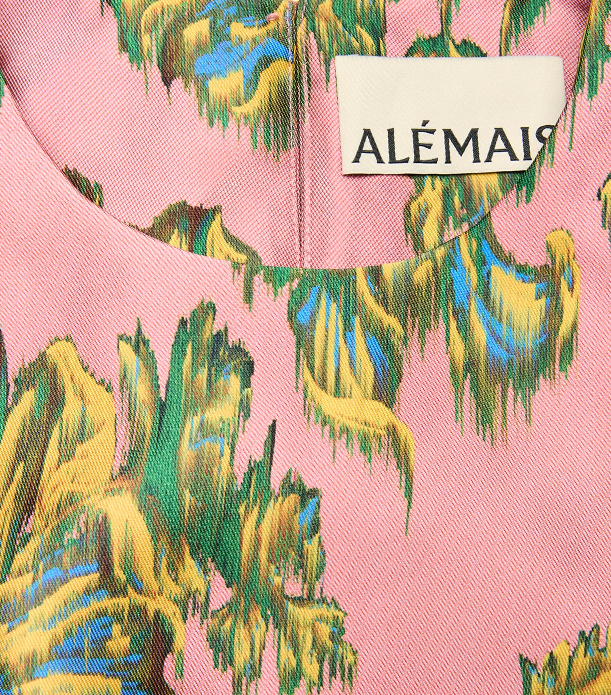 ALEMAIS Womens Floral Faye Mini Dress Image 6