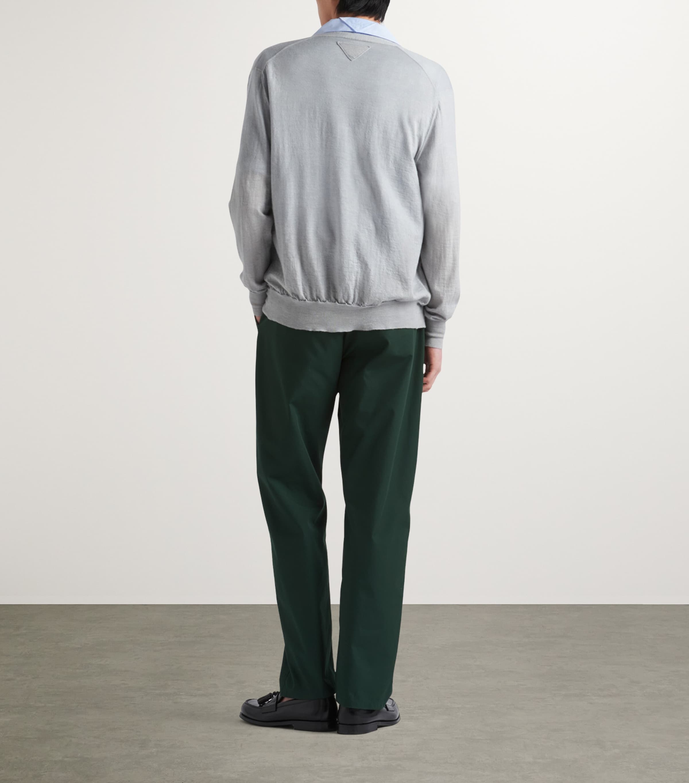 Cotton-Blend Trousers F0L76 Image 4