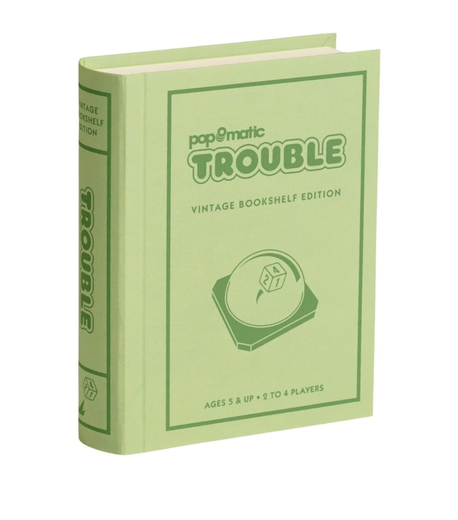 Trouble Vintage Bookshelf Edition Board Game MULTI Image 1