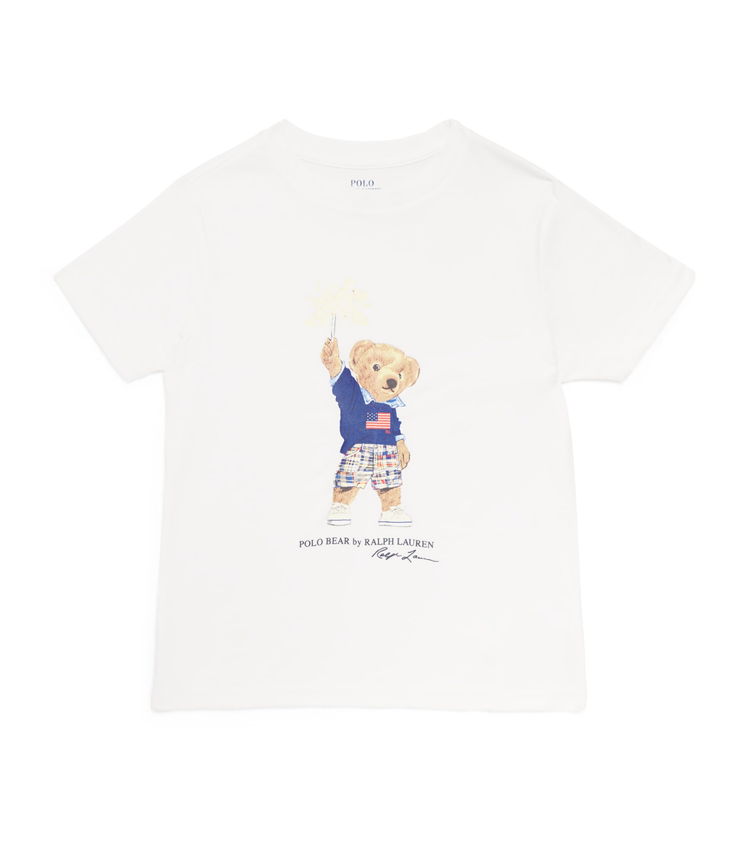 Ralph Lauren Kids Cotton Polo Bear Graphic T-Shirt (2-7 Years) | Boys Clothing | Tops & T-Shirts | Designers | Polo Ralph Lauren | Ralph Lauren