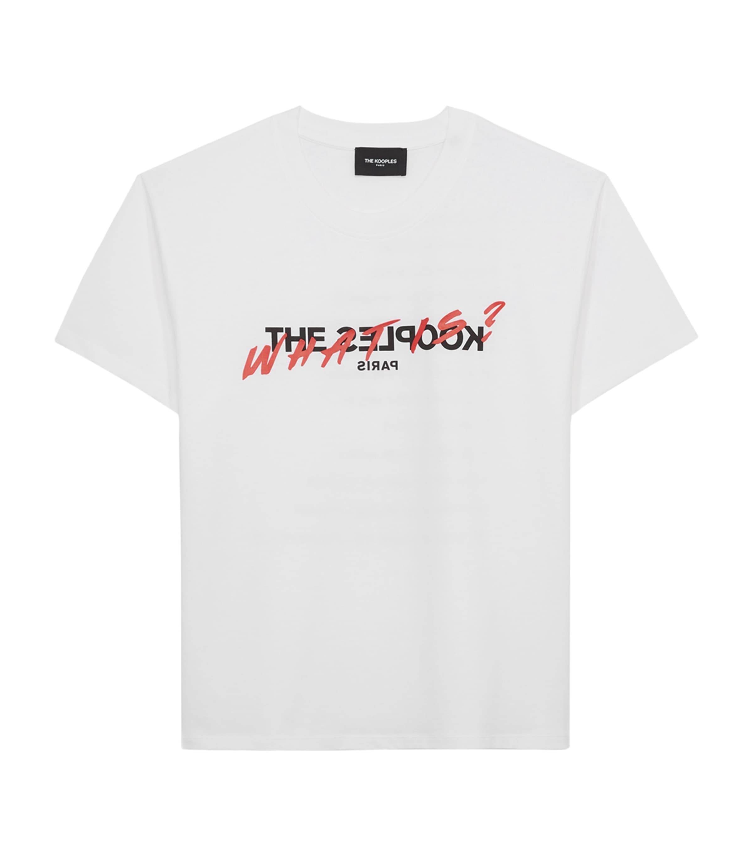THE KOOPLES COTTON LOGO T-SHIRT