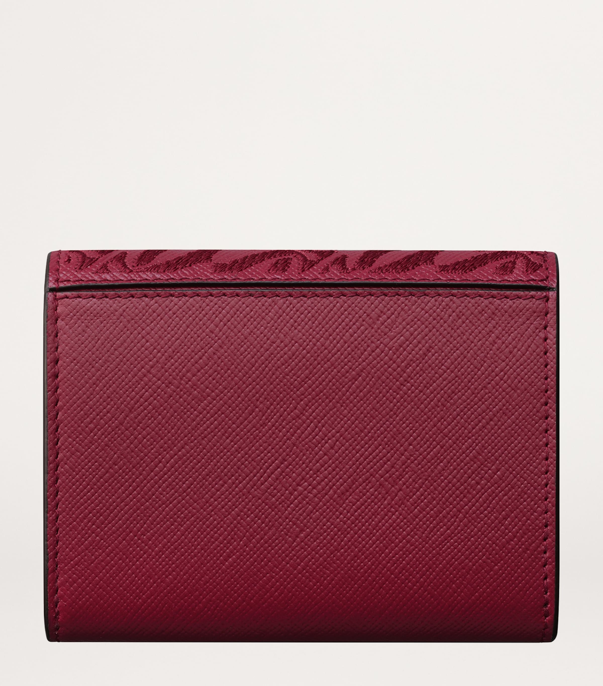 Mini Leather C de Cartier Wallet RED Image 2