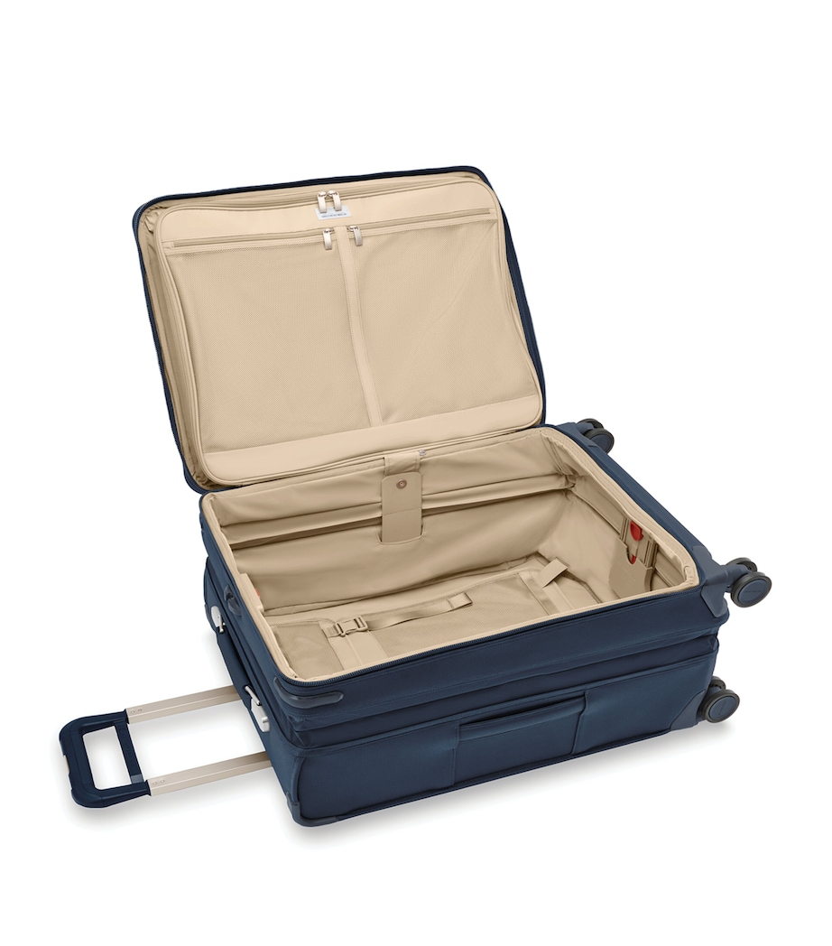 Baseline Medium Expandable Spinner Suitcase (66cm) NAVY Image 7
