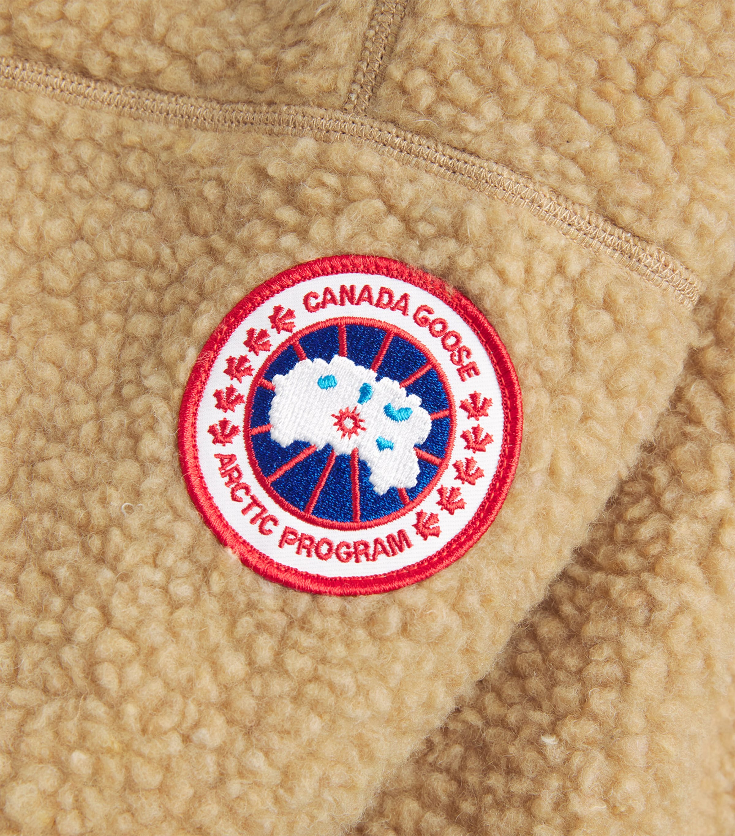 Wool-Blend Fleece Simcoe Jacket 9101 ECRU/TERRABEIGE Image 5