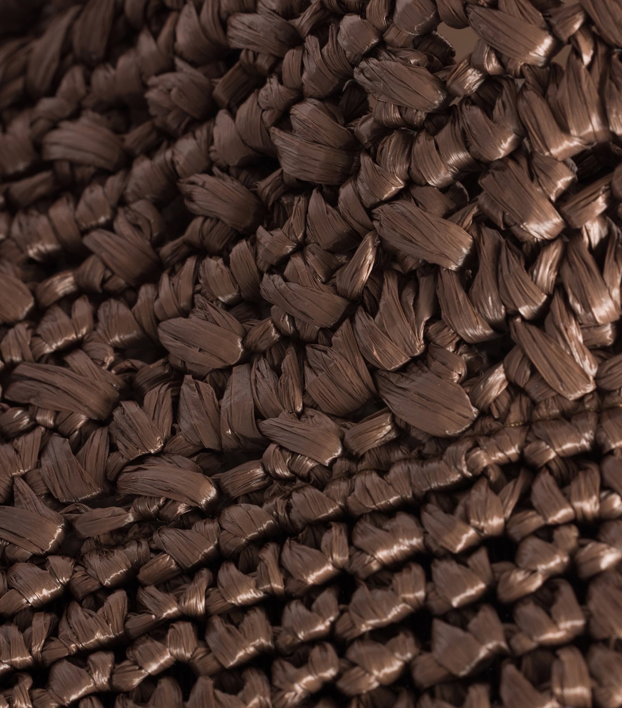 Raffia Logo Bucket Hat F0966 Image 3