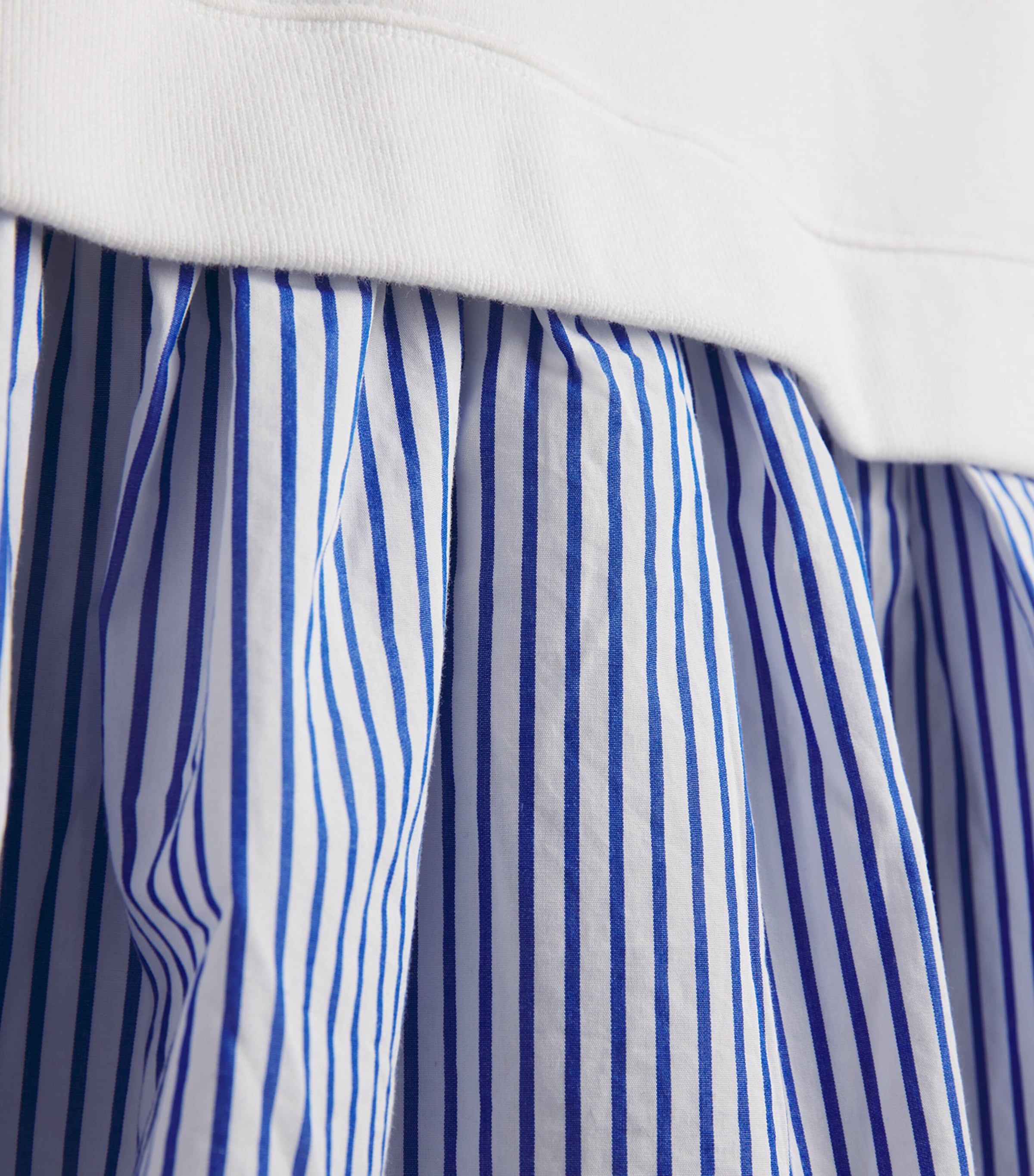 Cotton Polo Bear Dress (7-14 Years) WHITE Image 3