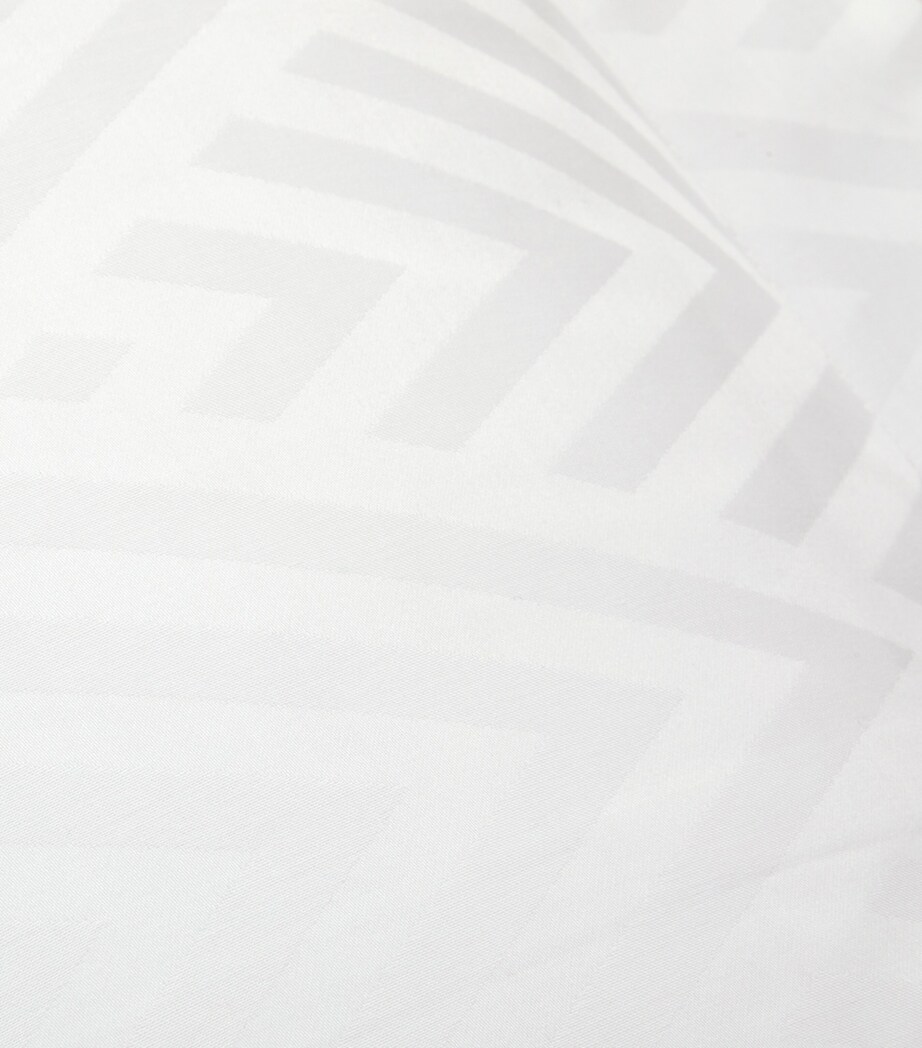 Penthouse White King Oxford Sham Pillowcase (50cm x 90cm) WHITE Image 3