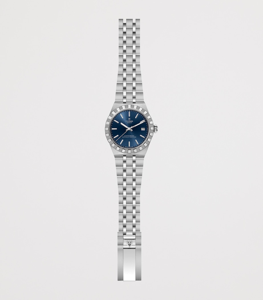 TUDOR Royal Stainless Steel Watch 36mm Blue Image 2