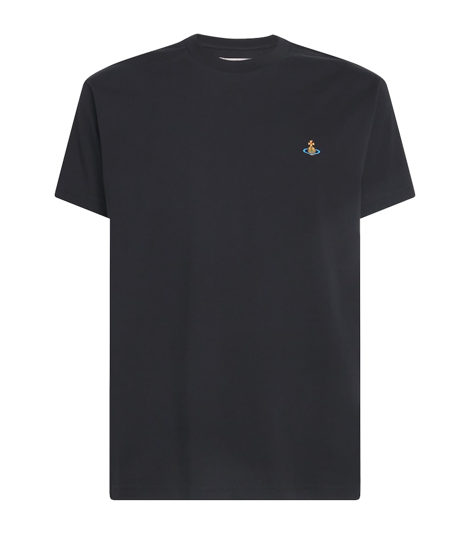 Organic Cotton Orb T-Shirt N401 BLACK Image 1