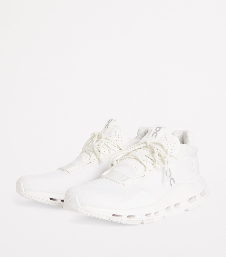 On Cloudnova 2 Trainers All White Image 3
