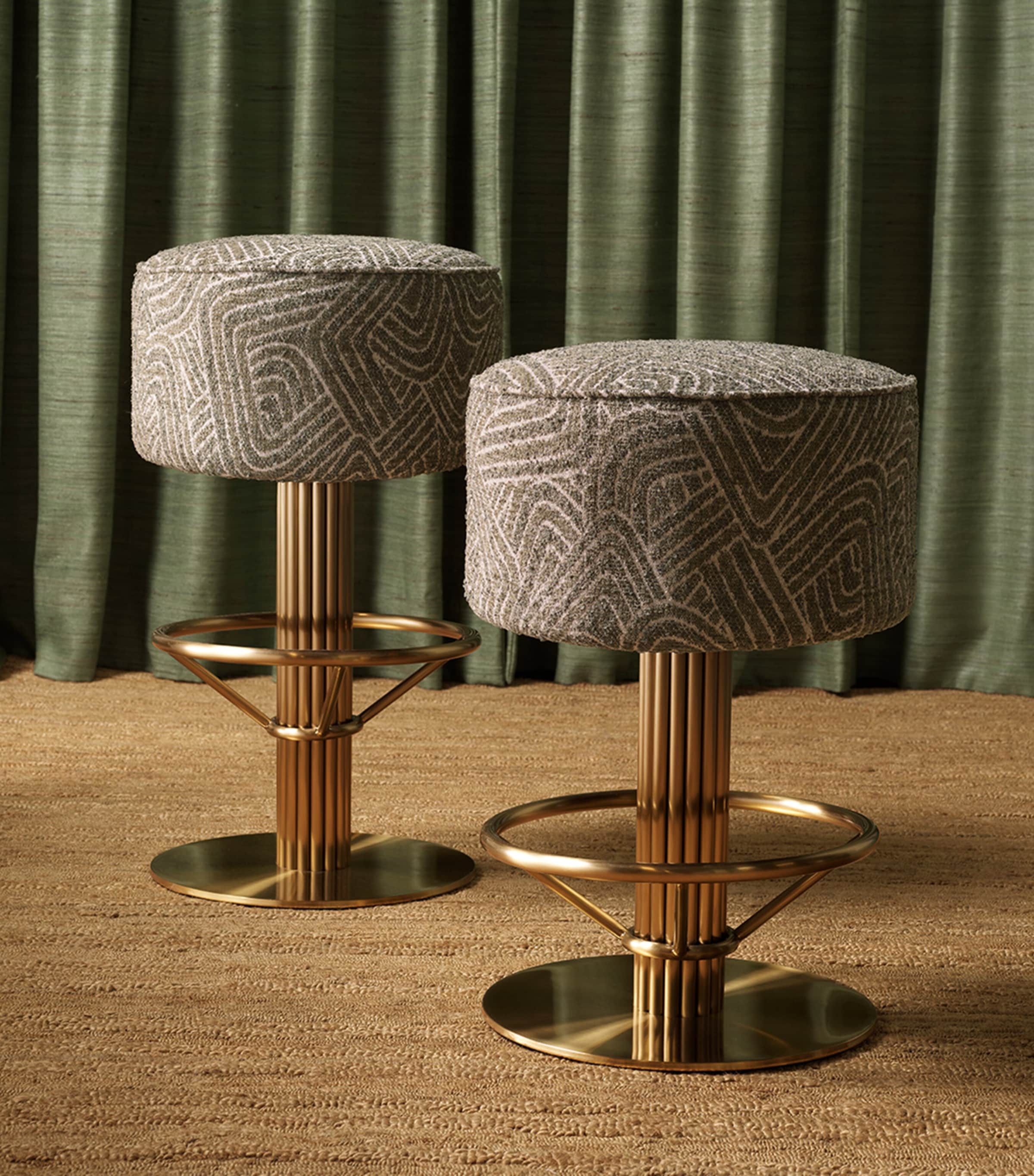Eichholtz Carleton Bar Stool Green Image 2