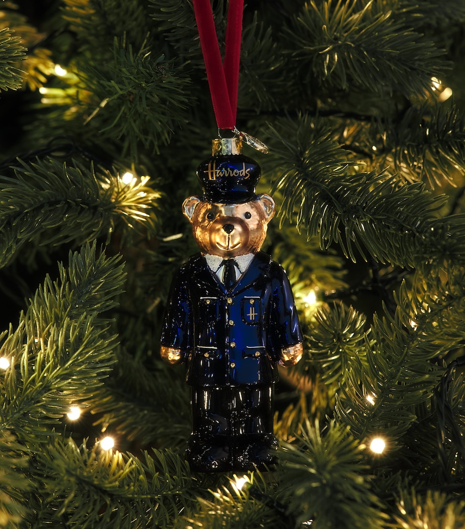 Harrods Harrods Police Bear Tree Decoration Image 3