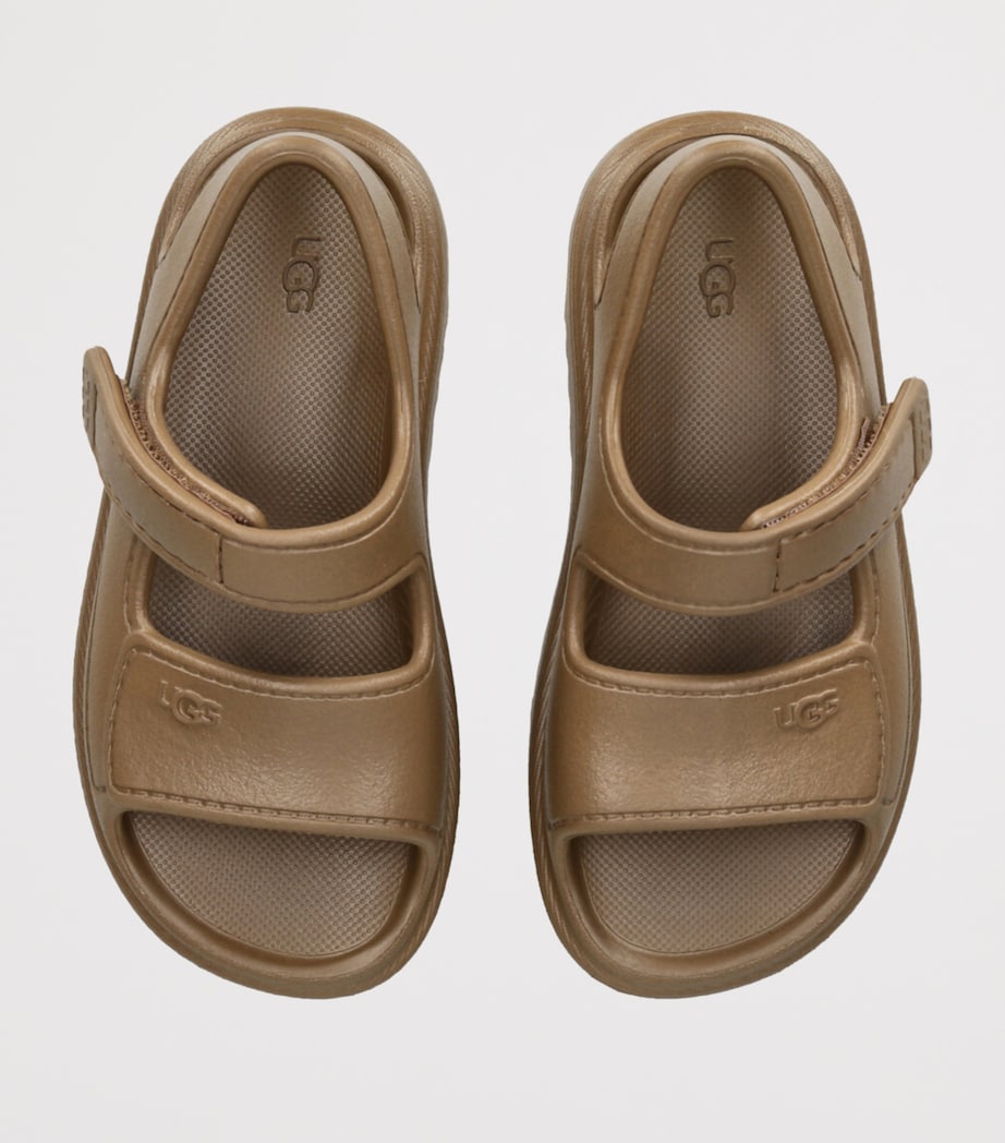 UGG Kids GoldenGlow Velcro Sandals Brown Image 4