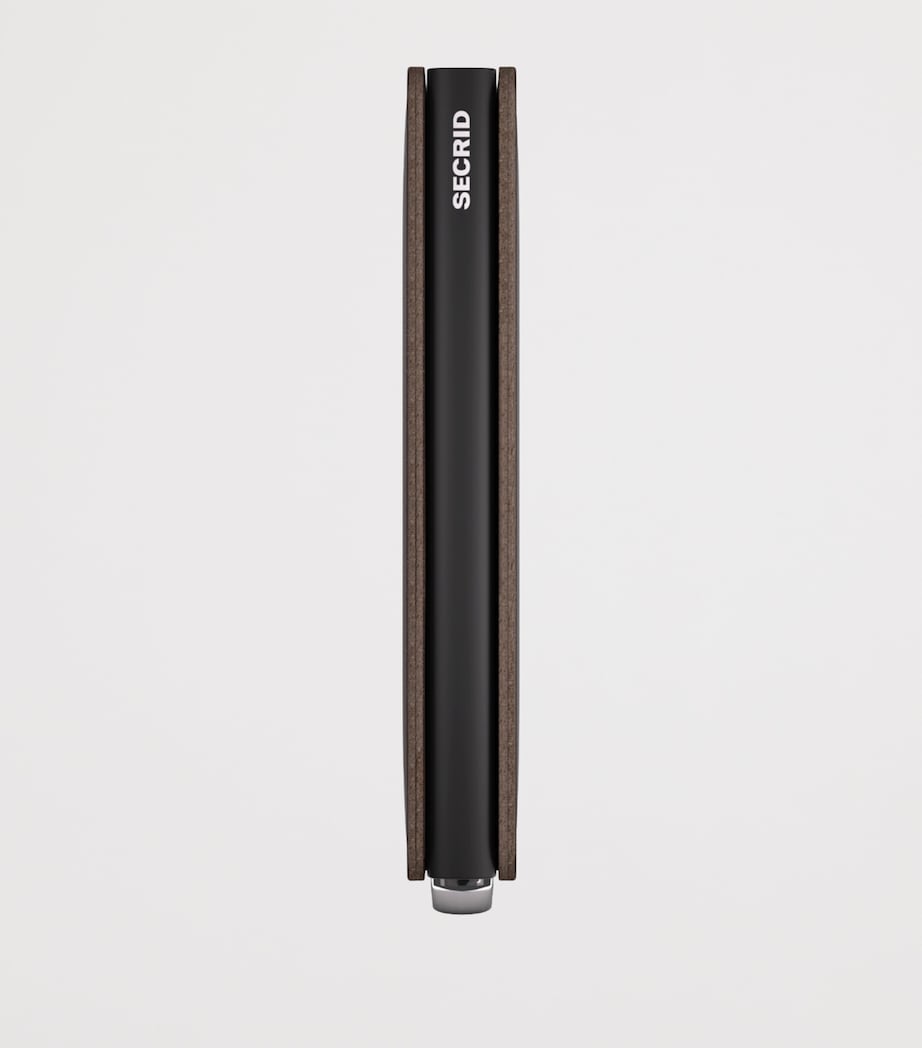 Leather Slimwallet DARK BROWN Image 3