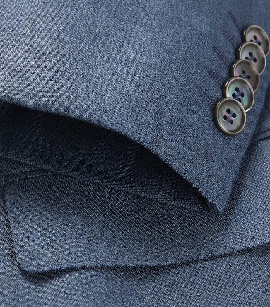Virgin Wool-Silk 2-Piece Suit 426 Image 8