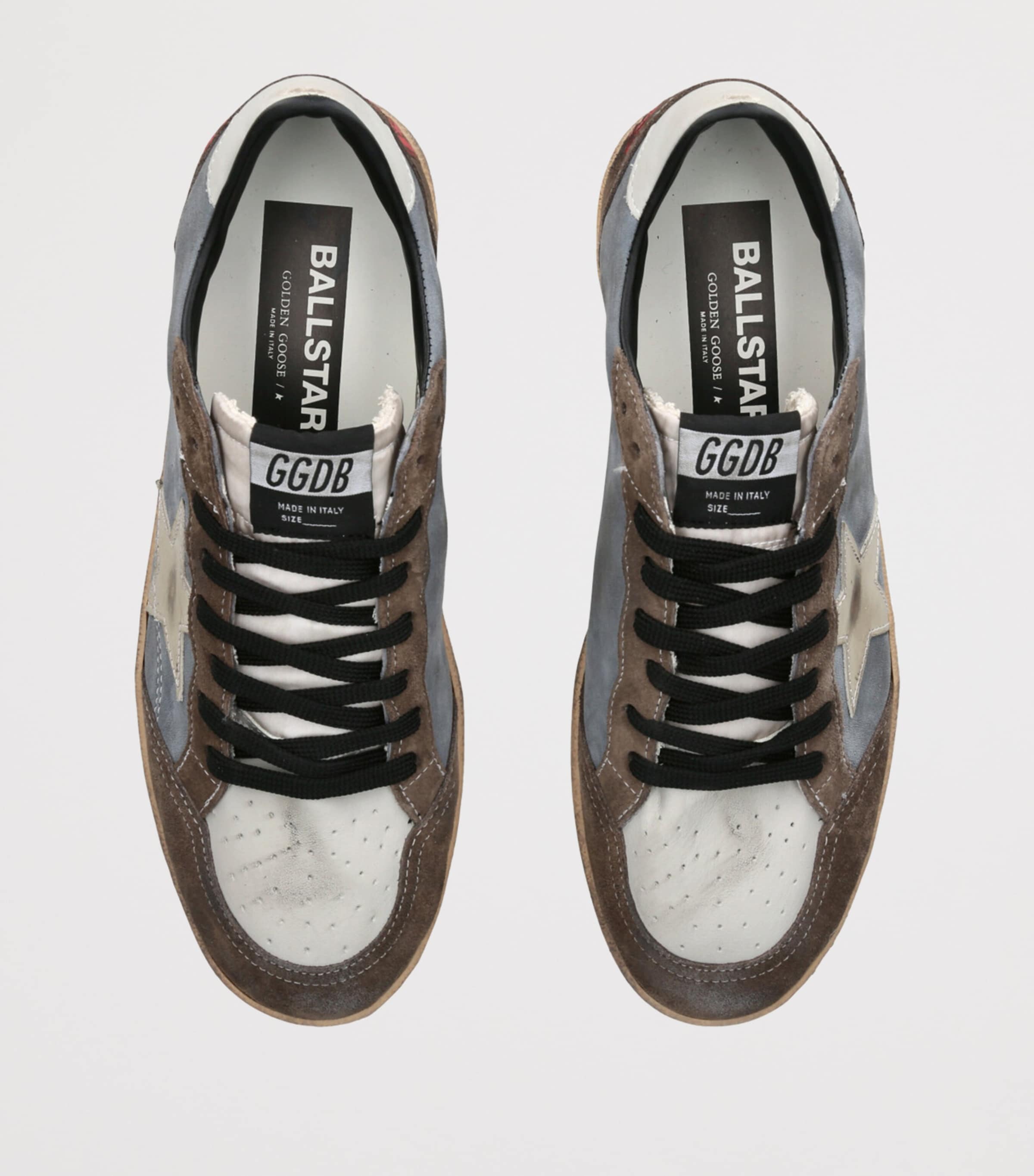 Golden Goose Suede Ball Star Sneakers Blue/dark Image 4
