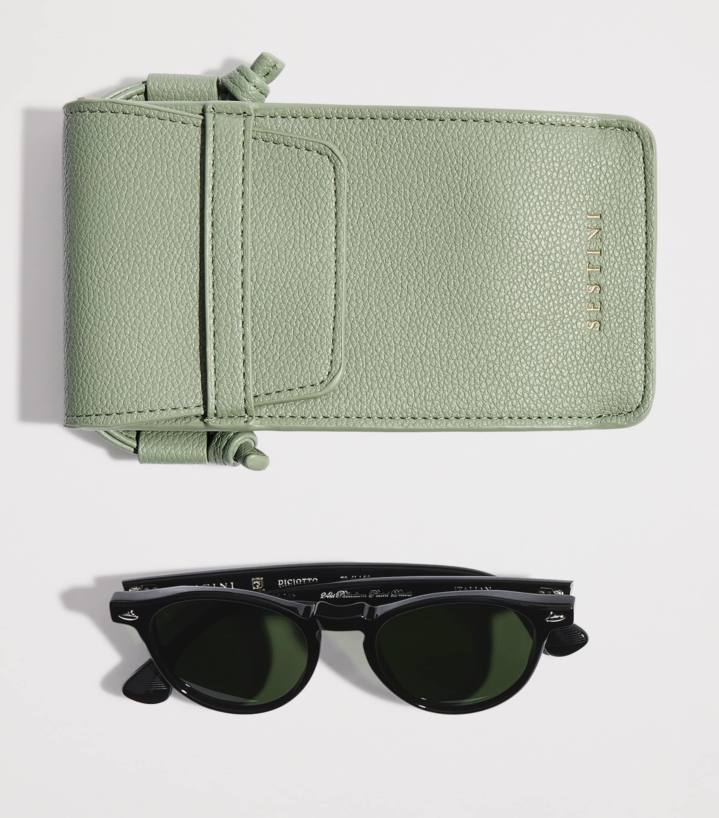 Sestini Acetate Diciotto Sunglasses Foresta Image 5
