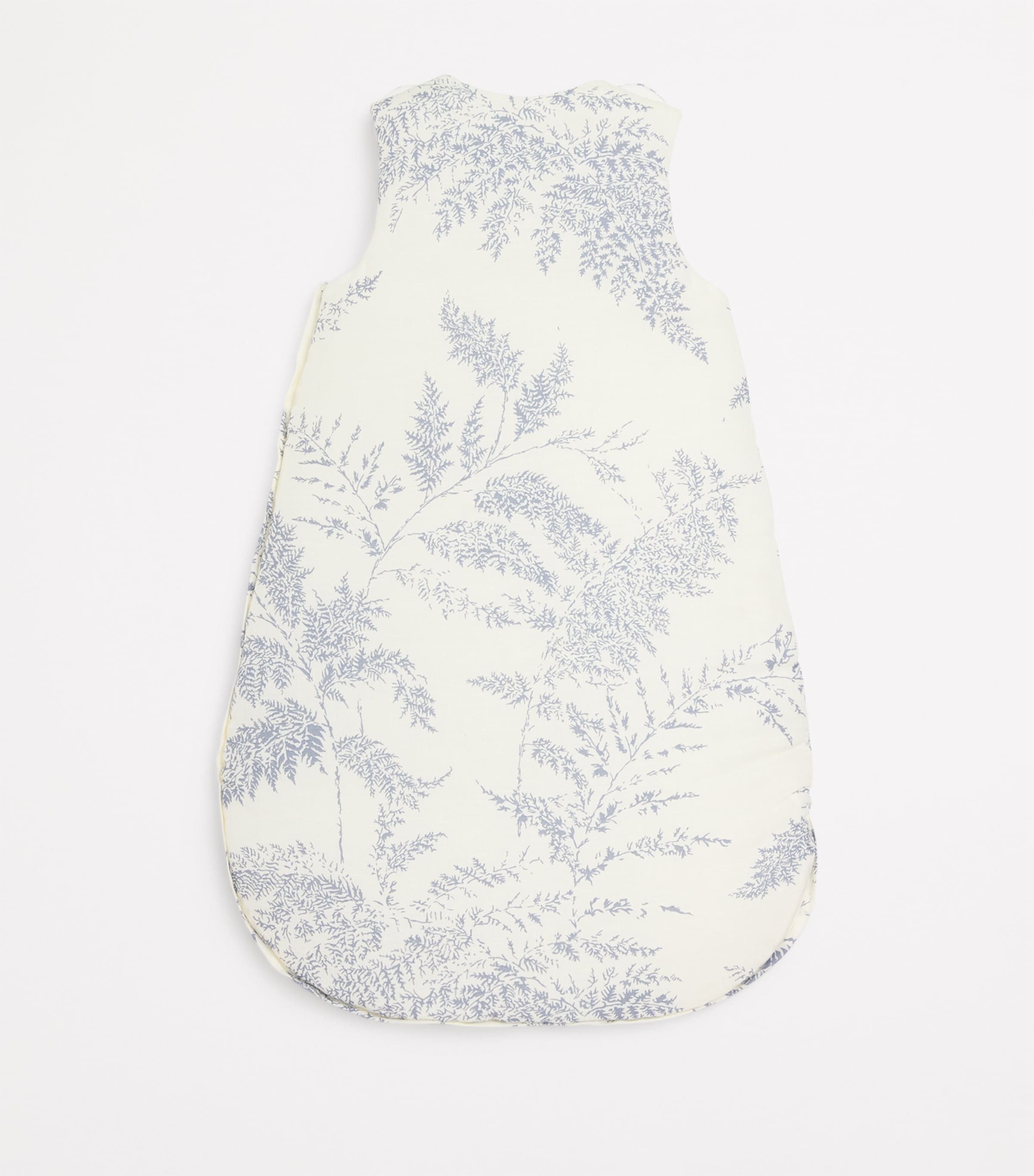 Linen-Cotton Embroidered Sleeping Bag 50BLEU CHAMBRAY Image 2