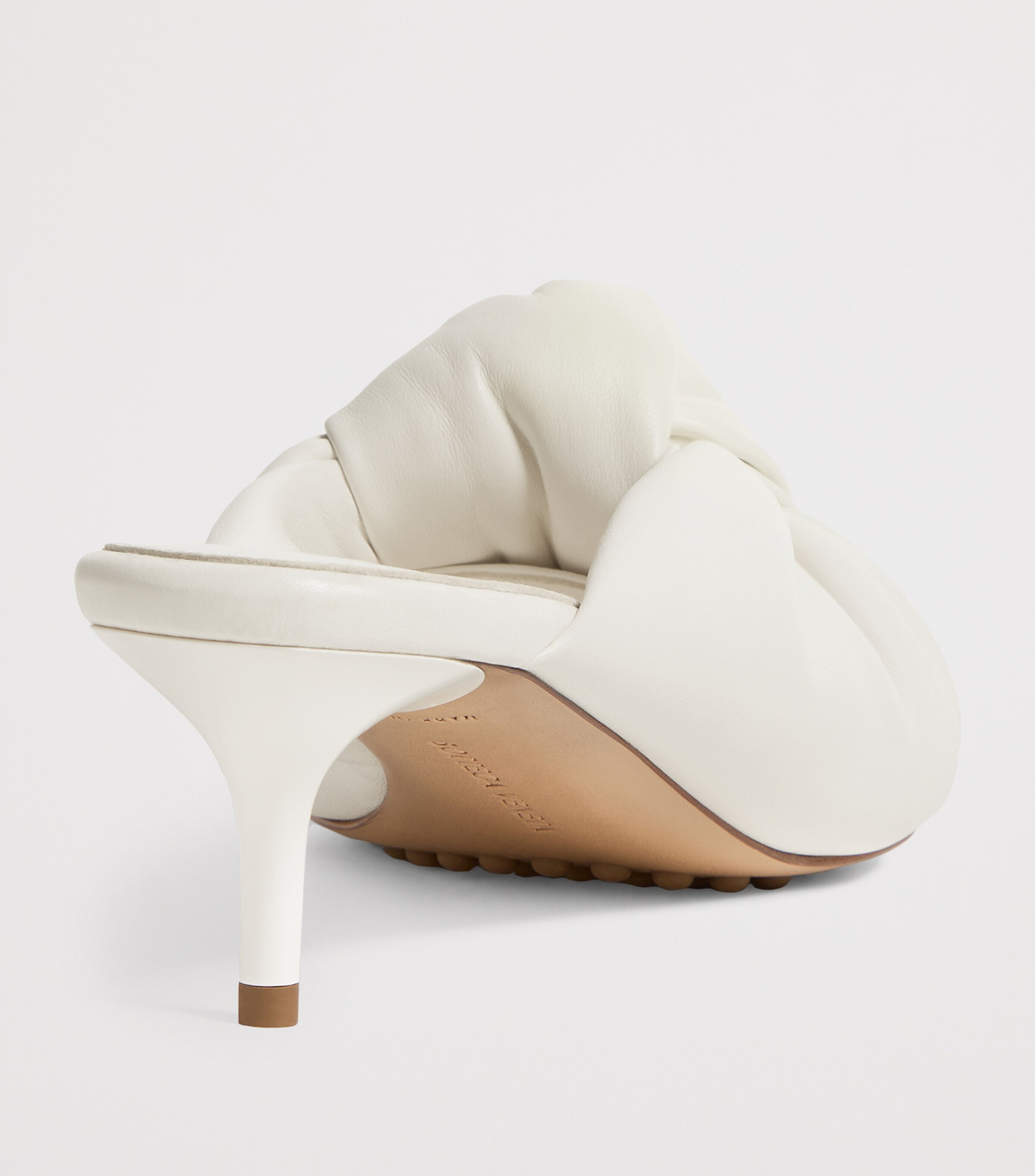 Bottega Veneta Leather Knot Mules 50 Image 5