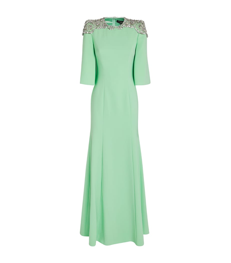 Embellished Daza Maxi Dress 1024 SPRING GREEN Image 1