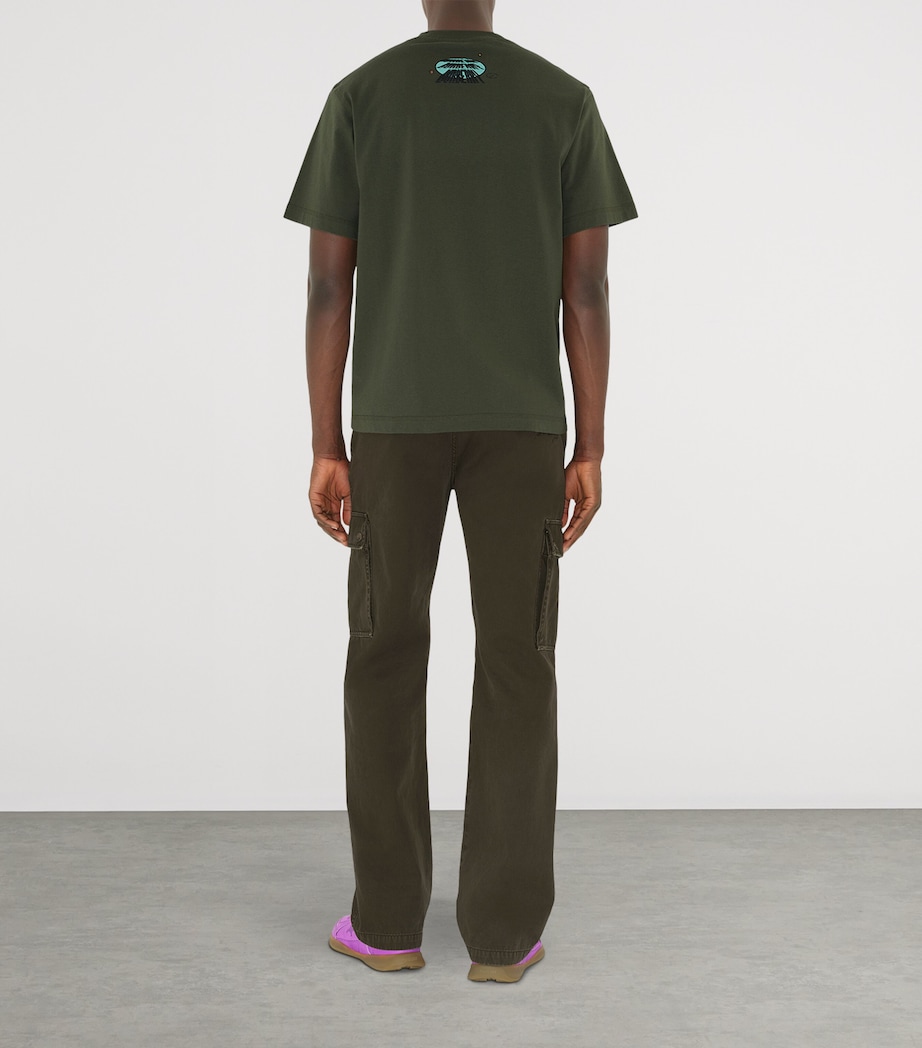 Cotton Car Print T-Shirt YEW Image 4