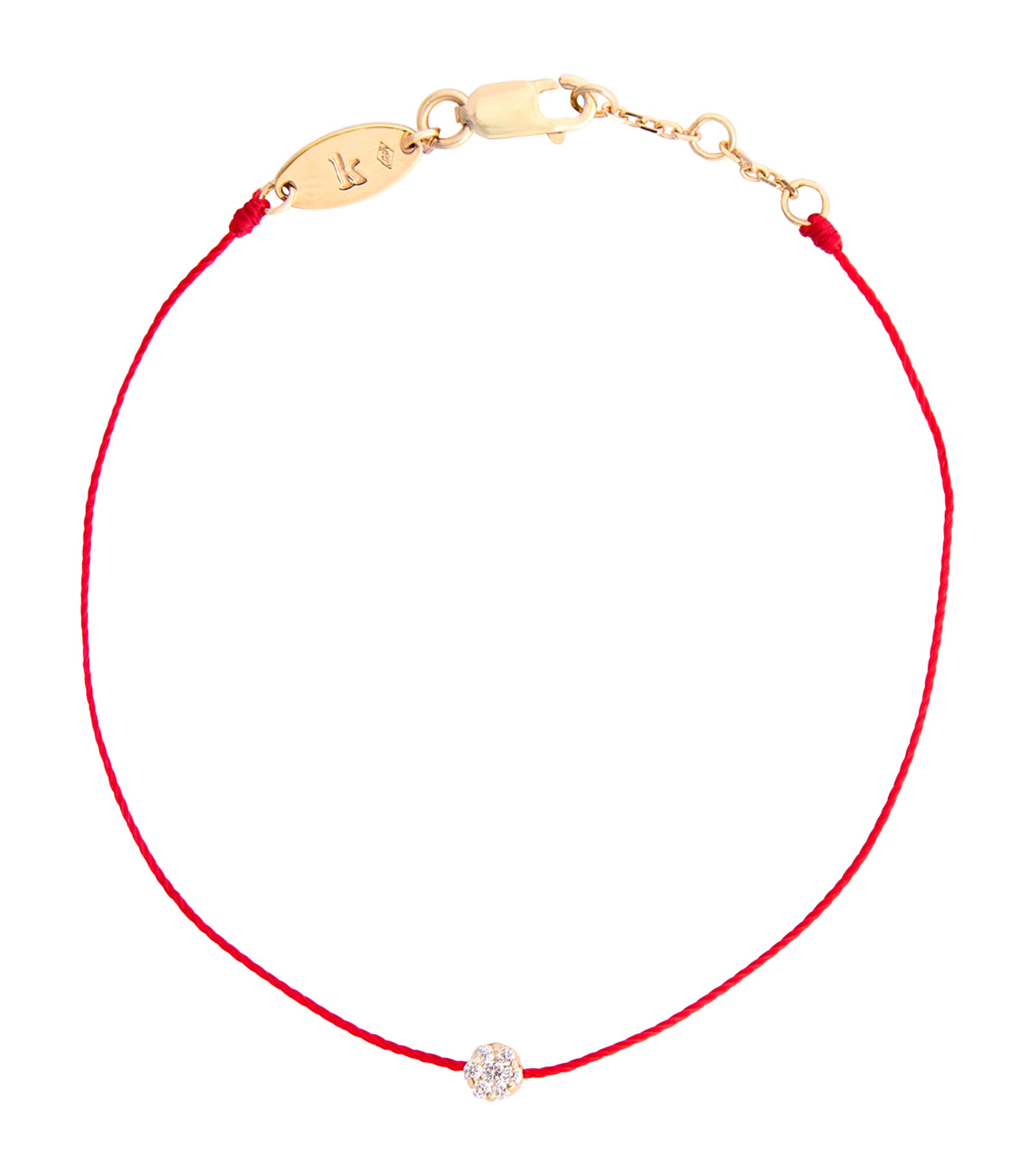 Redline Yellow Gold And Diamond Illusion Bracelet