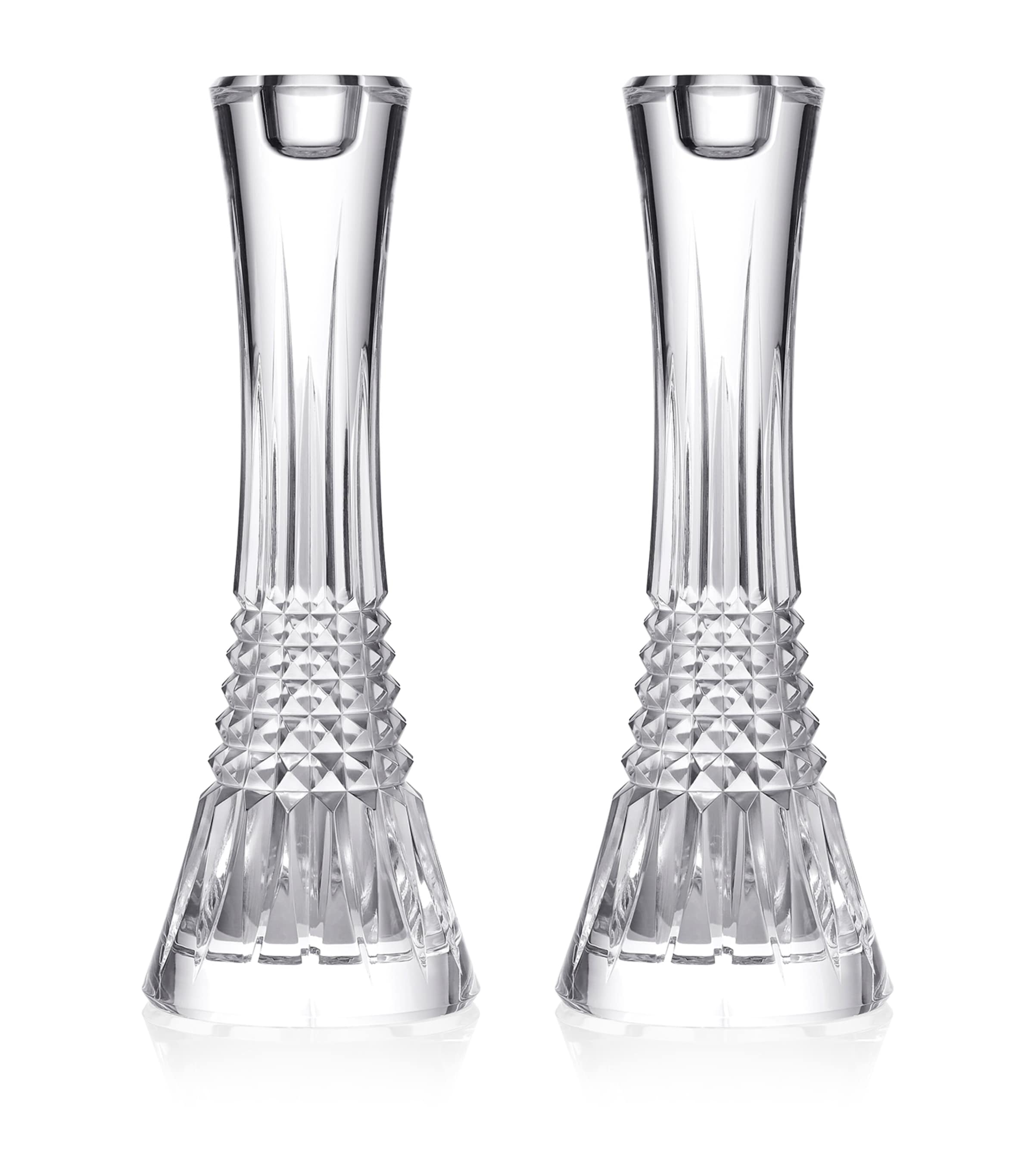 Lismore Diamond Candlestick (25cm) CLEAR Image 3