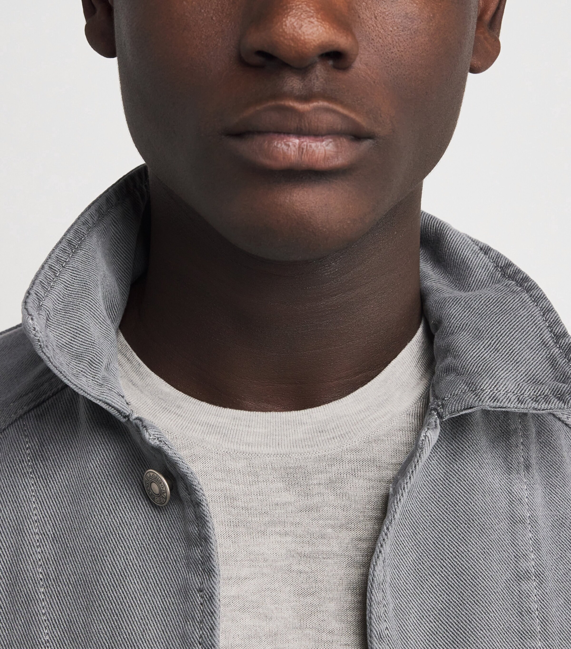 Boris T-Shirt LIGHT HEATHER GREY Image 6