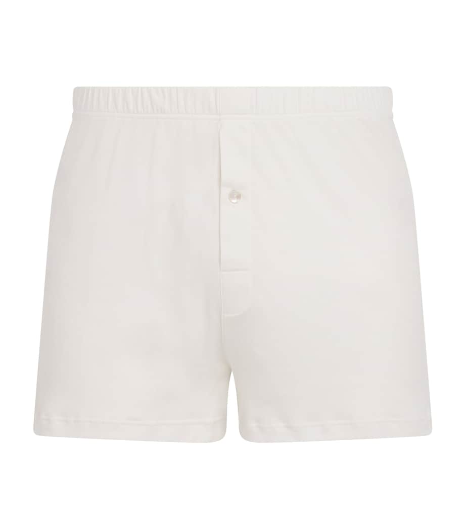 Sea Island Cotton Trunk WHITE Image 1