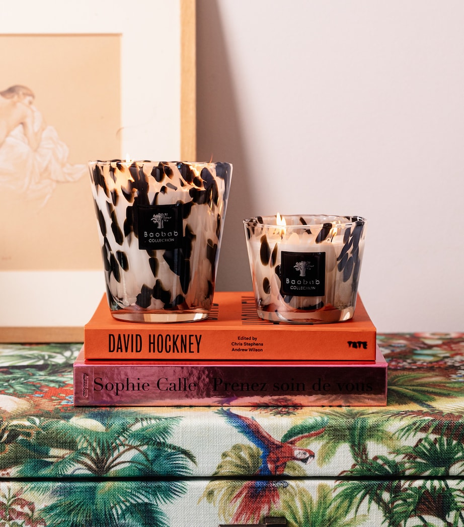 Baobab Collection Black Pearls Candle (10cm) Black Image 2