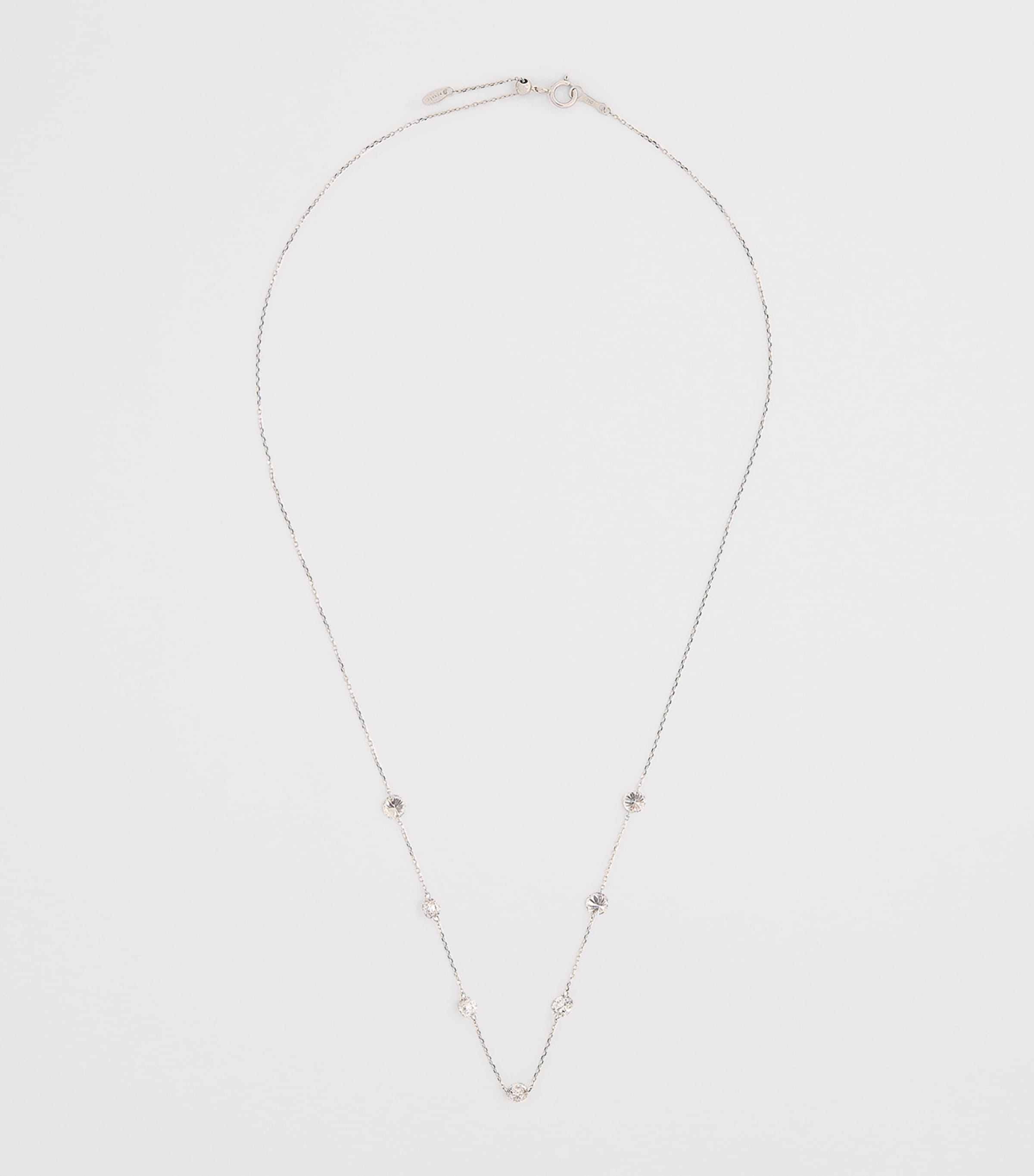 Persée White Gold and Diamond 7-Stone Danaé Necklace White Gold Image 3