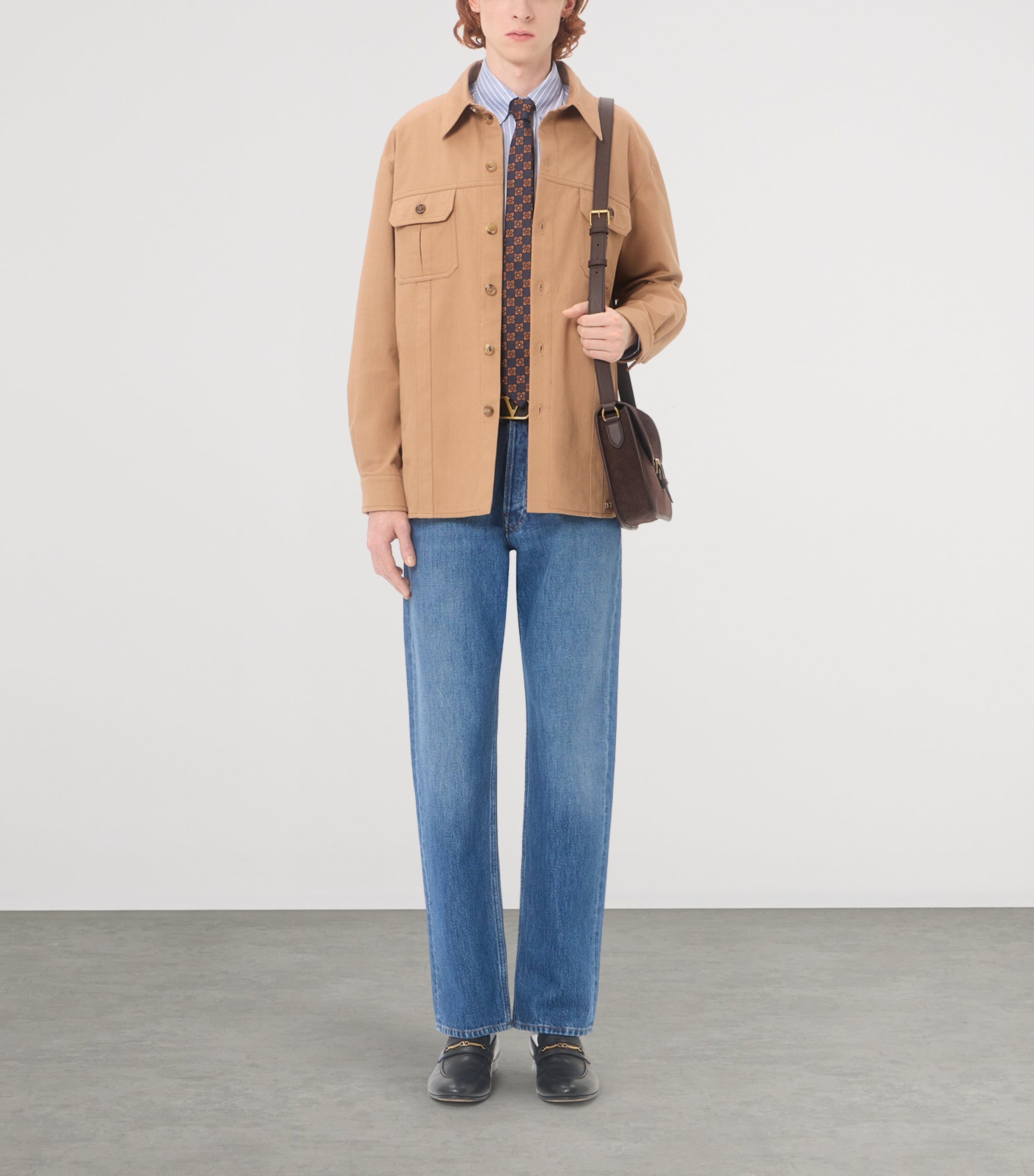 Valentino Garavani Mens Cotton Twin-Pocket Jacket Image 5