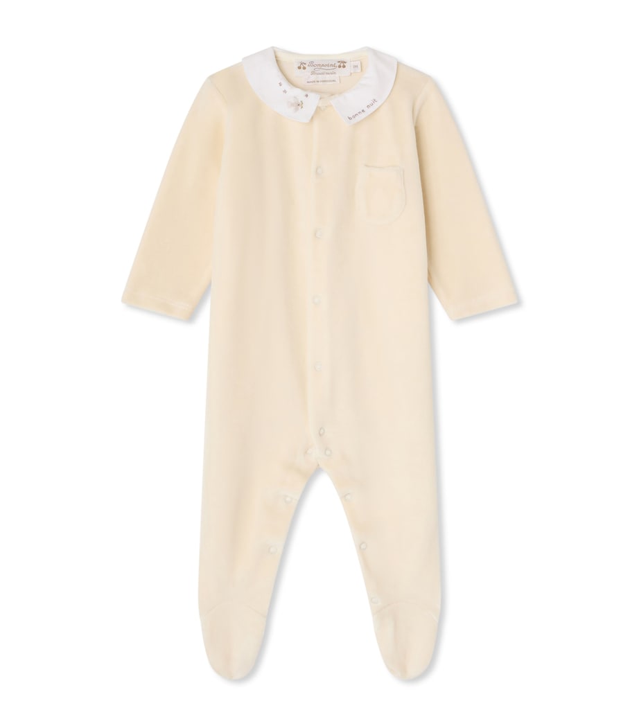 Bonpoint Bonne Nuit All-In-One (1-18 Months) Craie Image 1