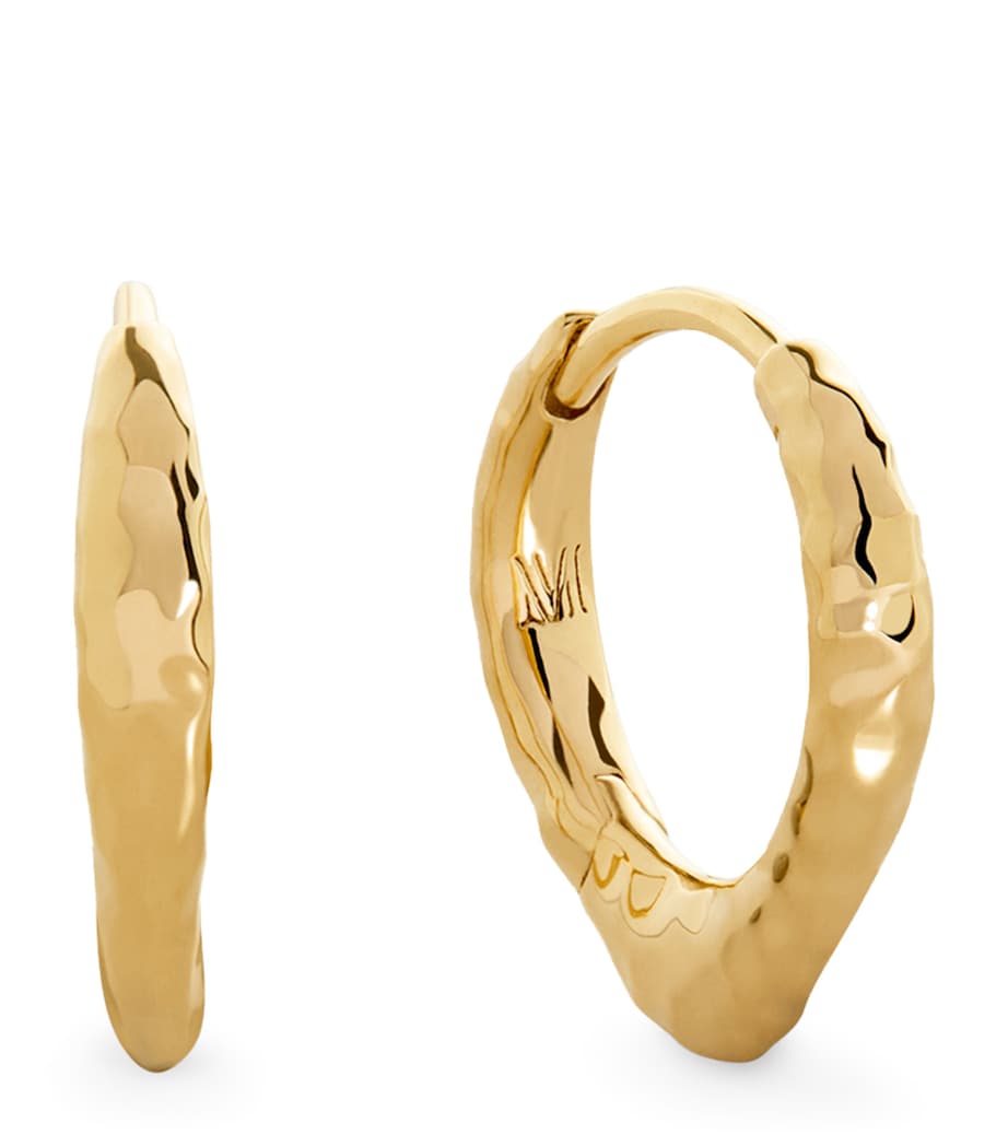 Gold Vermeil Siren Huggie Earrings 18K GOLD VERMEIL Image 1