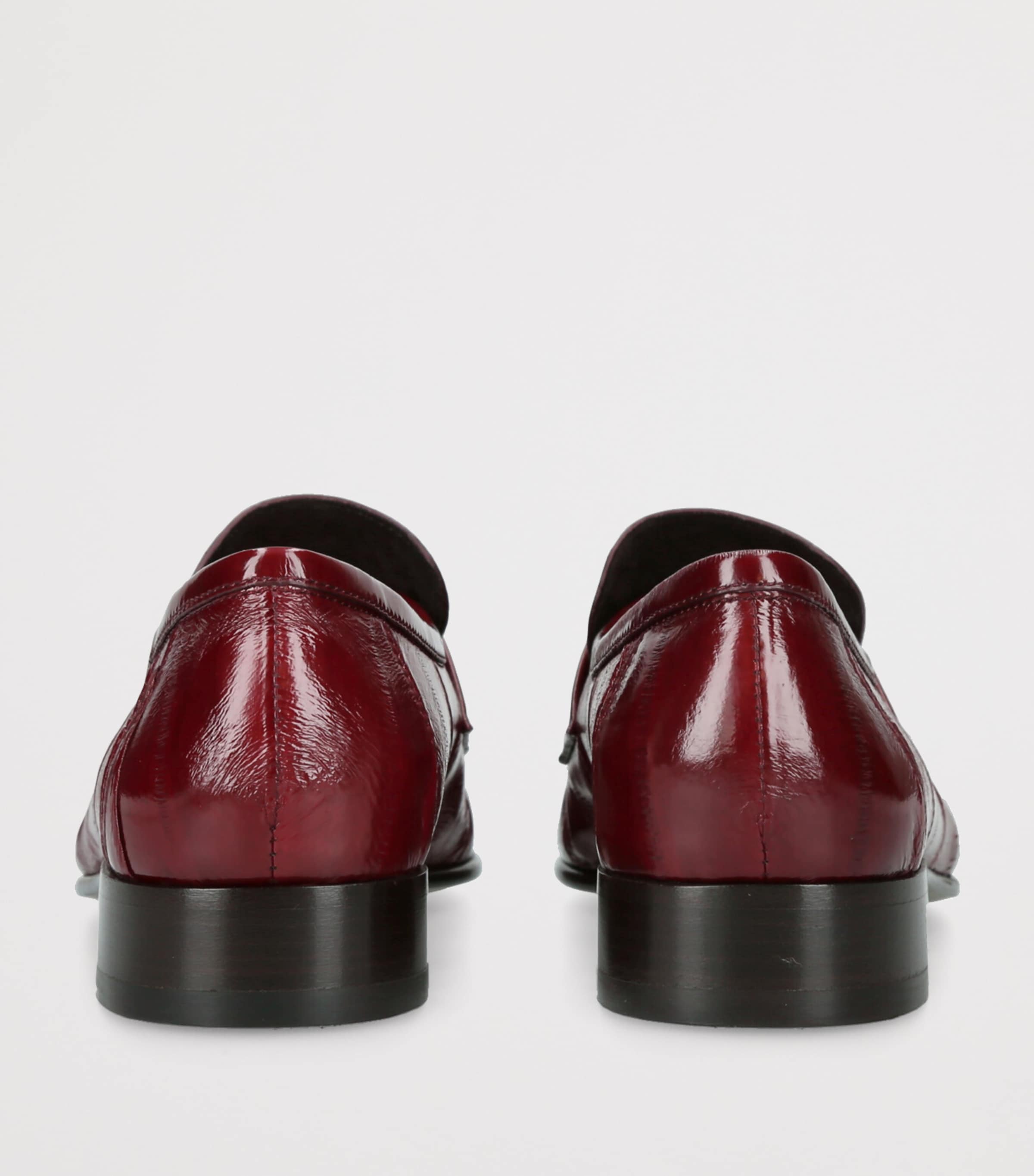 Soft Eel Loafers RED Image 2