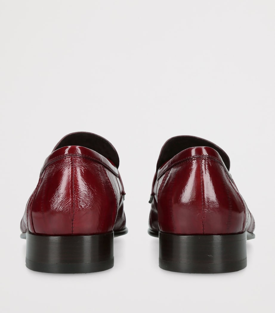 Soft Eel Loafers RED Image 2