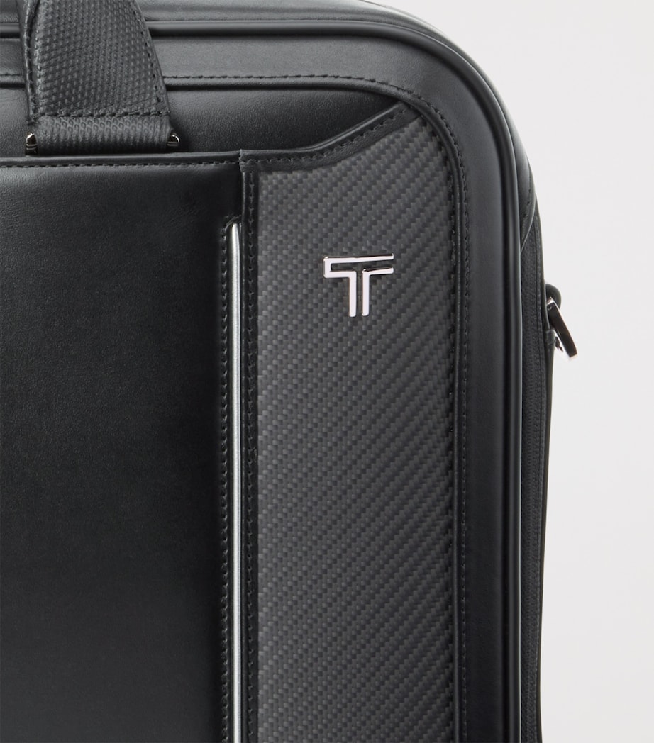Leather Arrivé Hannover Slim Briefcase BLACK 1041 Image 5