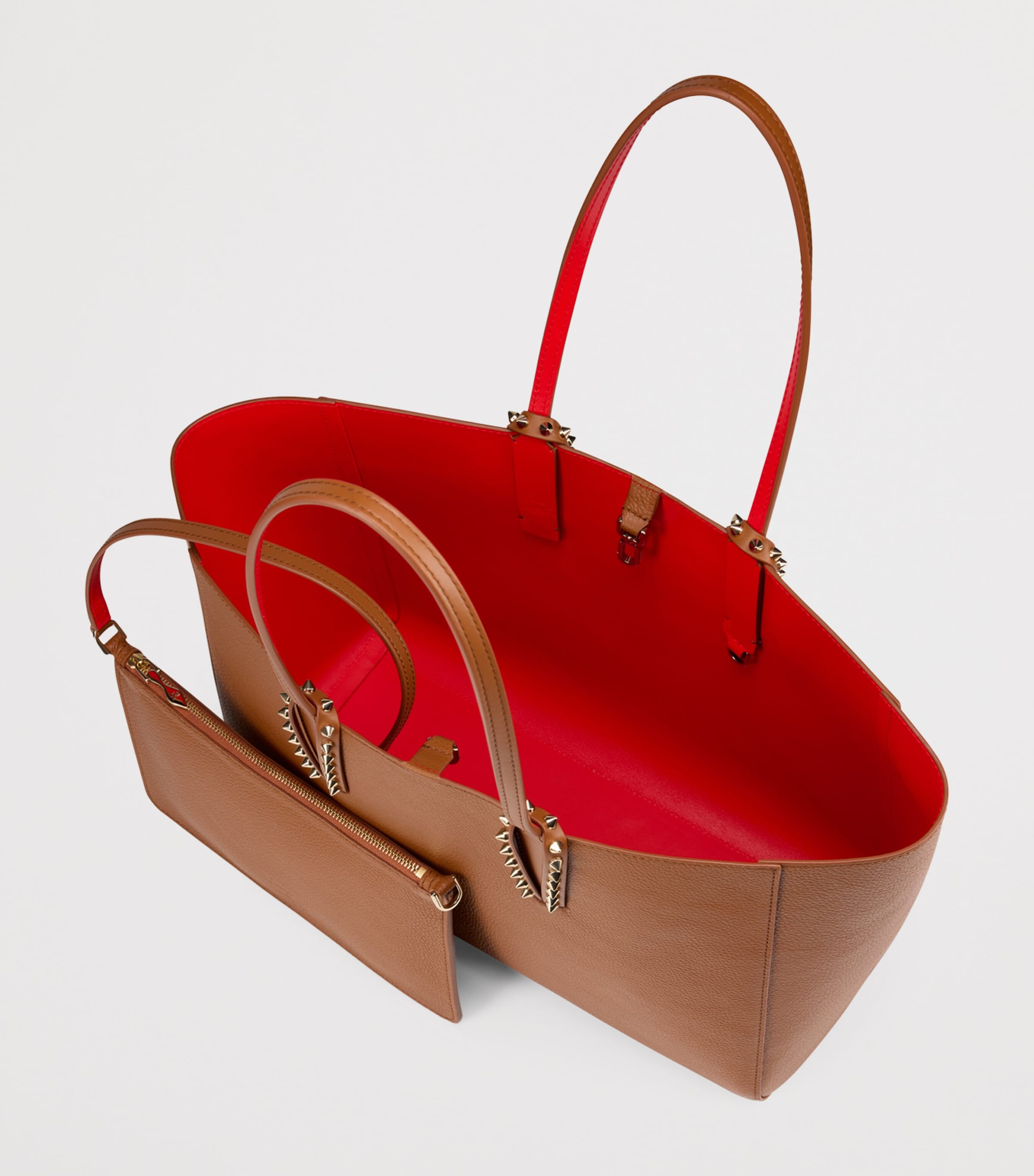 Cabata Small Calf Leather Tote Bag CM6T Image 3