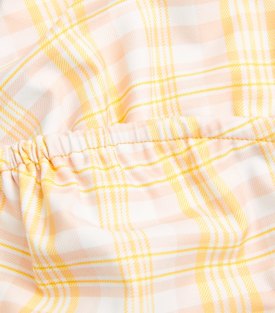 Check Triangle Bikini Top PIATO CHECK Image 4