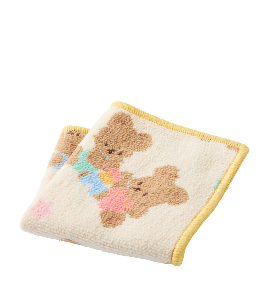 Miki House Cotton Chenille Bear Blanket Image 2