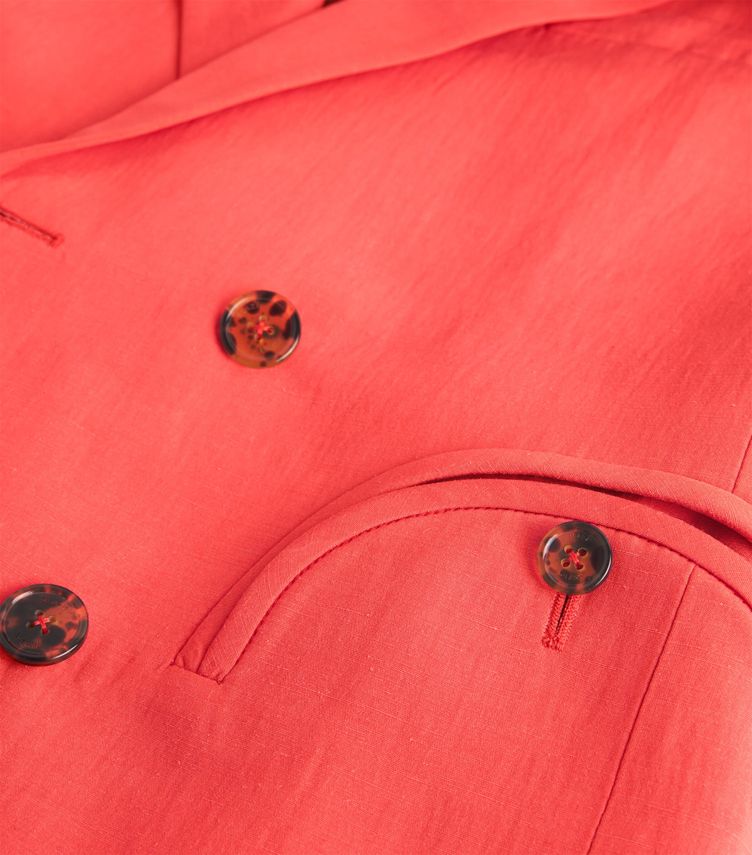 Virgin Wool Everyday Blazer R006 CORAL Image 5