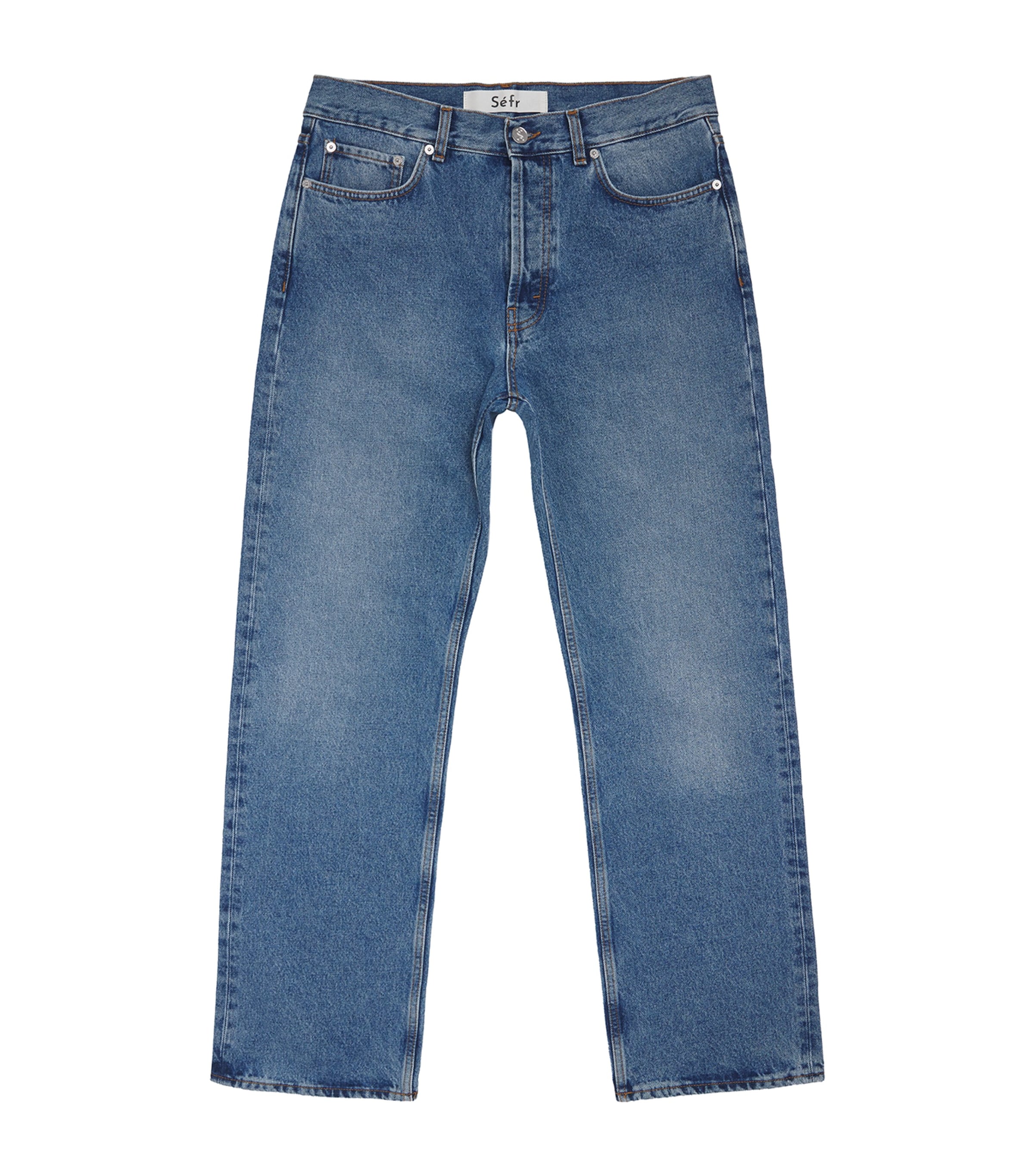 Séfr Straight-leg Jeans In Blue