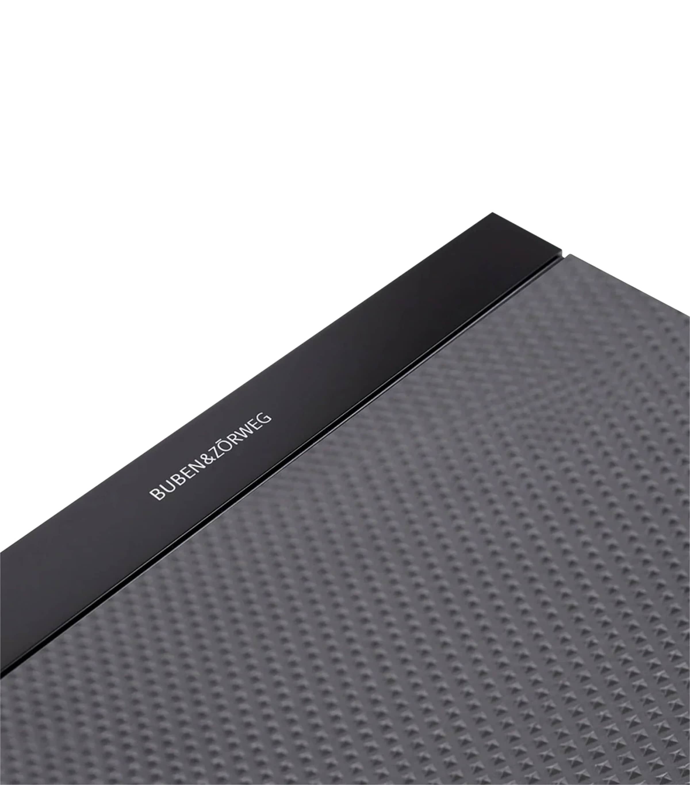 Wood and Leather Neo 12 Watch Case BLACK Image 3