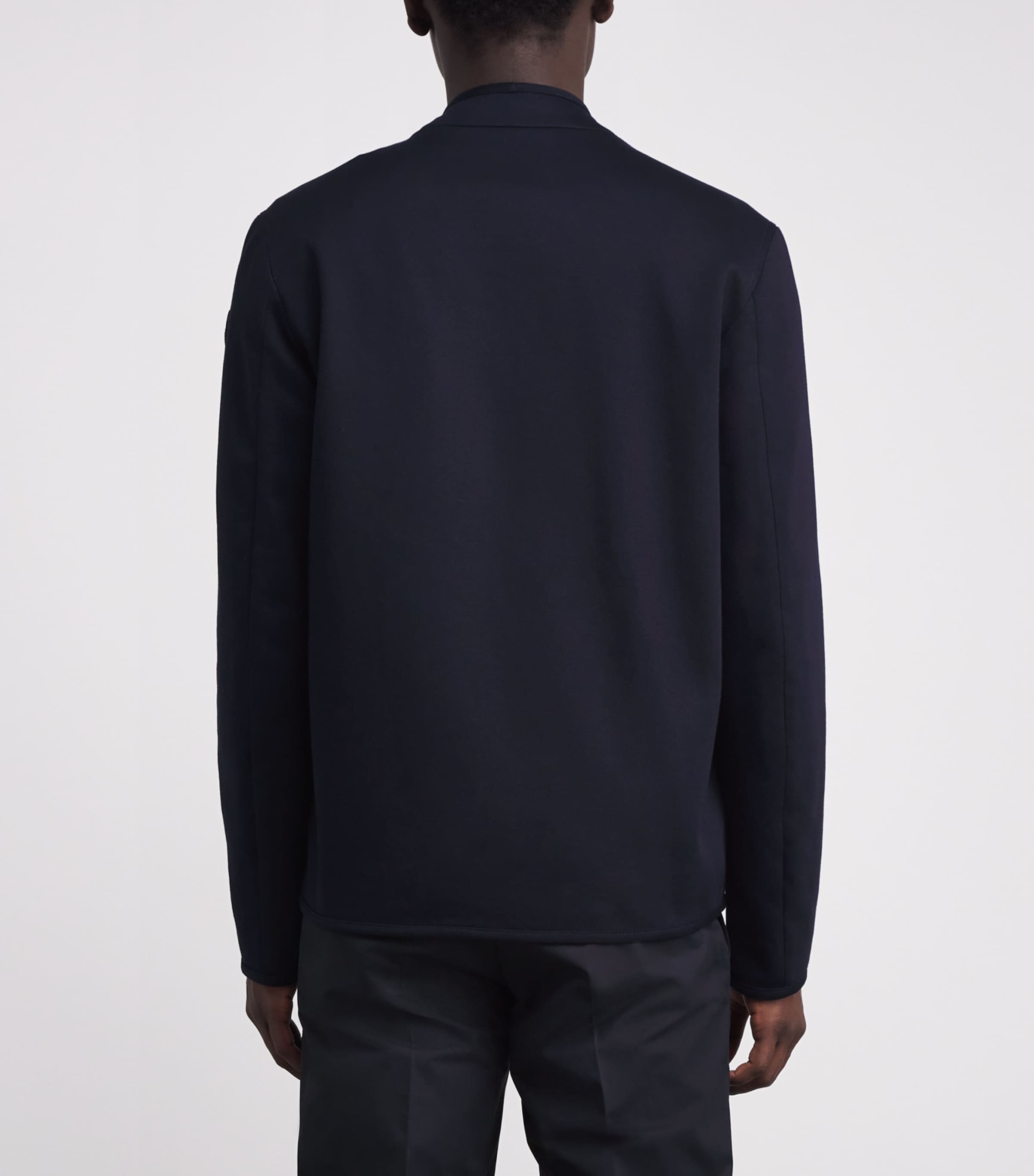 Cotton-Blend Jersey Bandelier Jacket 779 Image 4